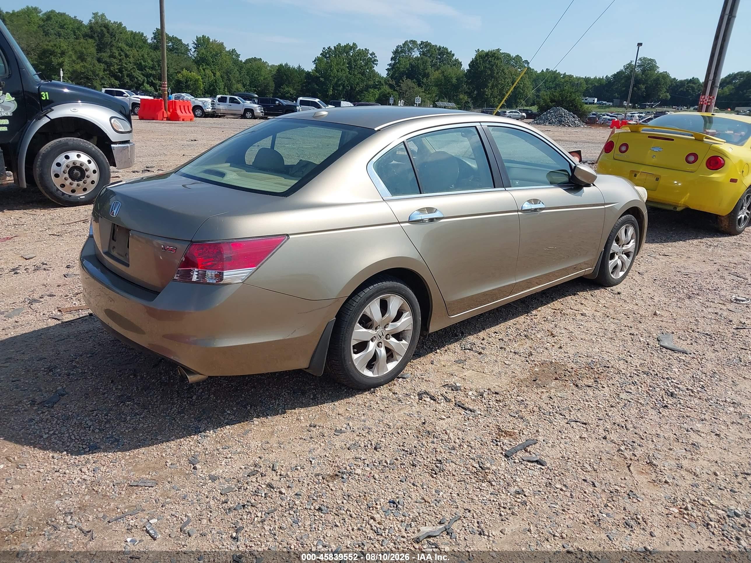 2009 Honda Accord 3.5 Ex-l Gold vin: 1HGCP36879A000951