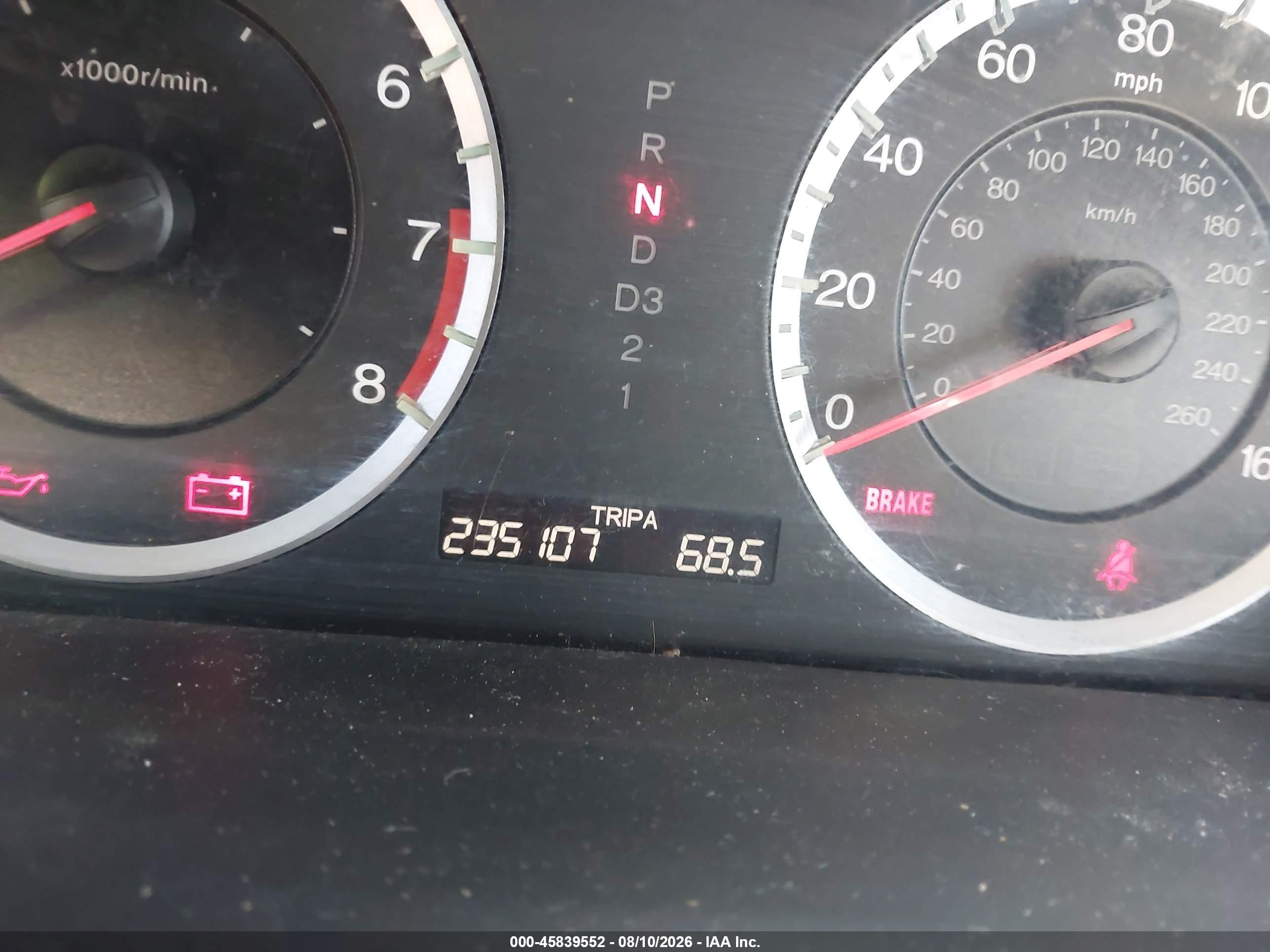 2009 Honda Accord 3.5 Ex-l Gold vin: 1HGCP36879A000951