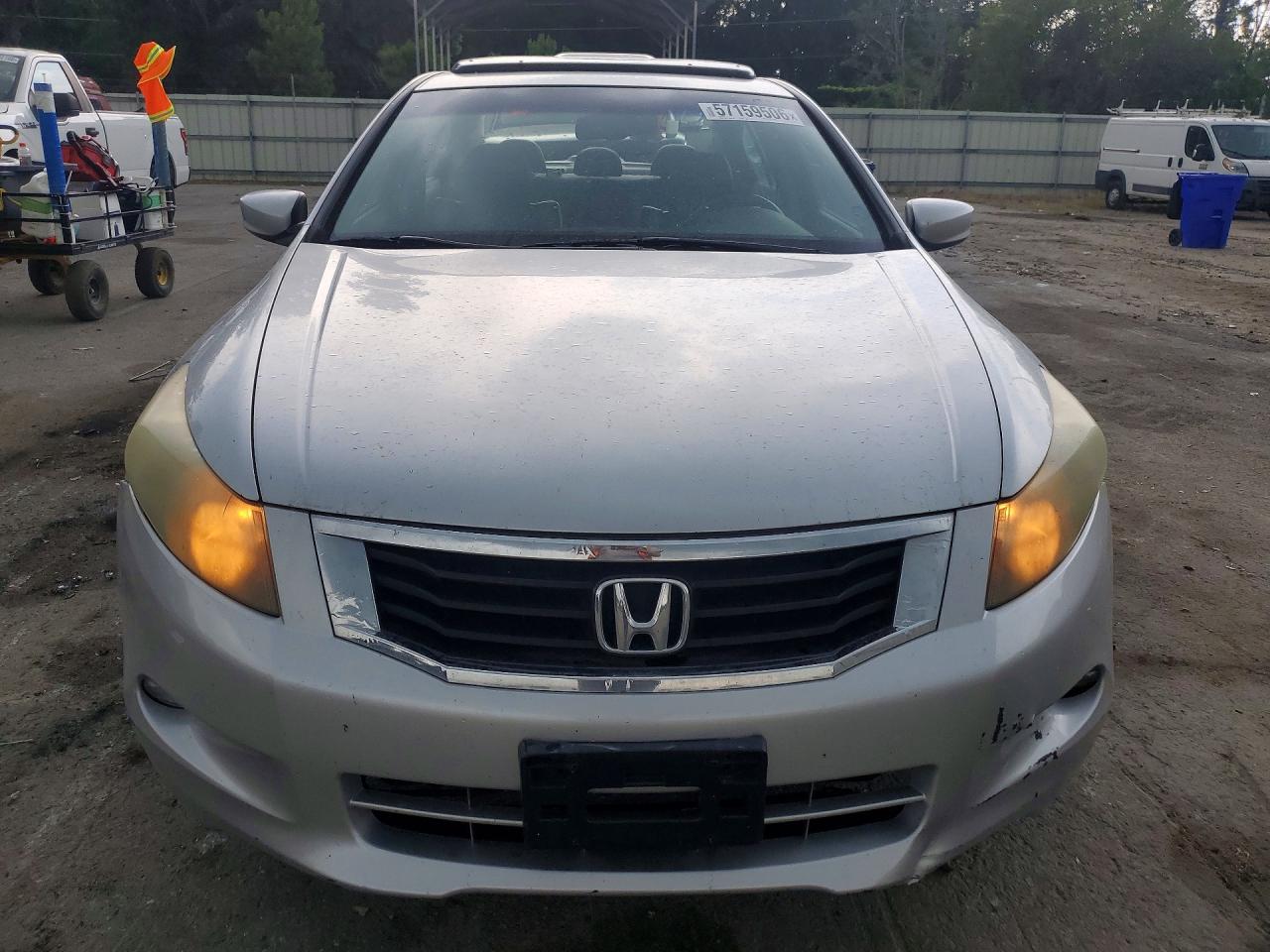 2009 Honda Accord Exl Silver vin: 1HGCP36879A001212