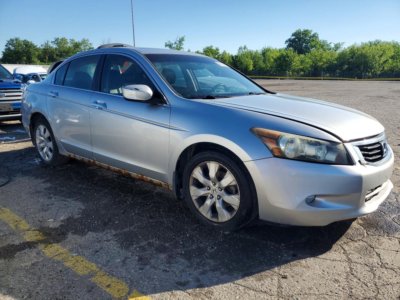 2009 Honda Accord Exl Silver vin: 1HGCP36879A005194