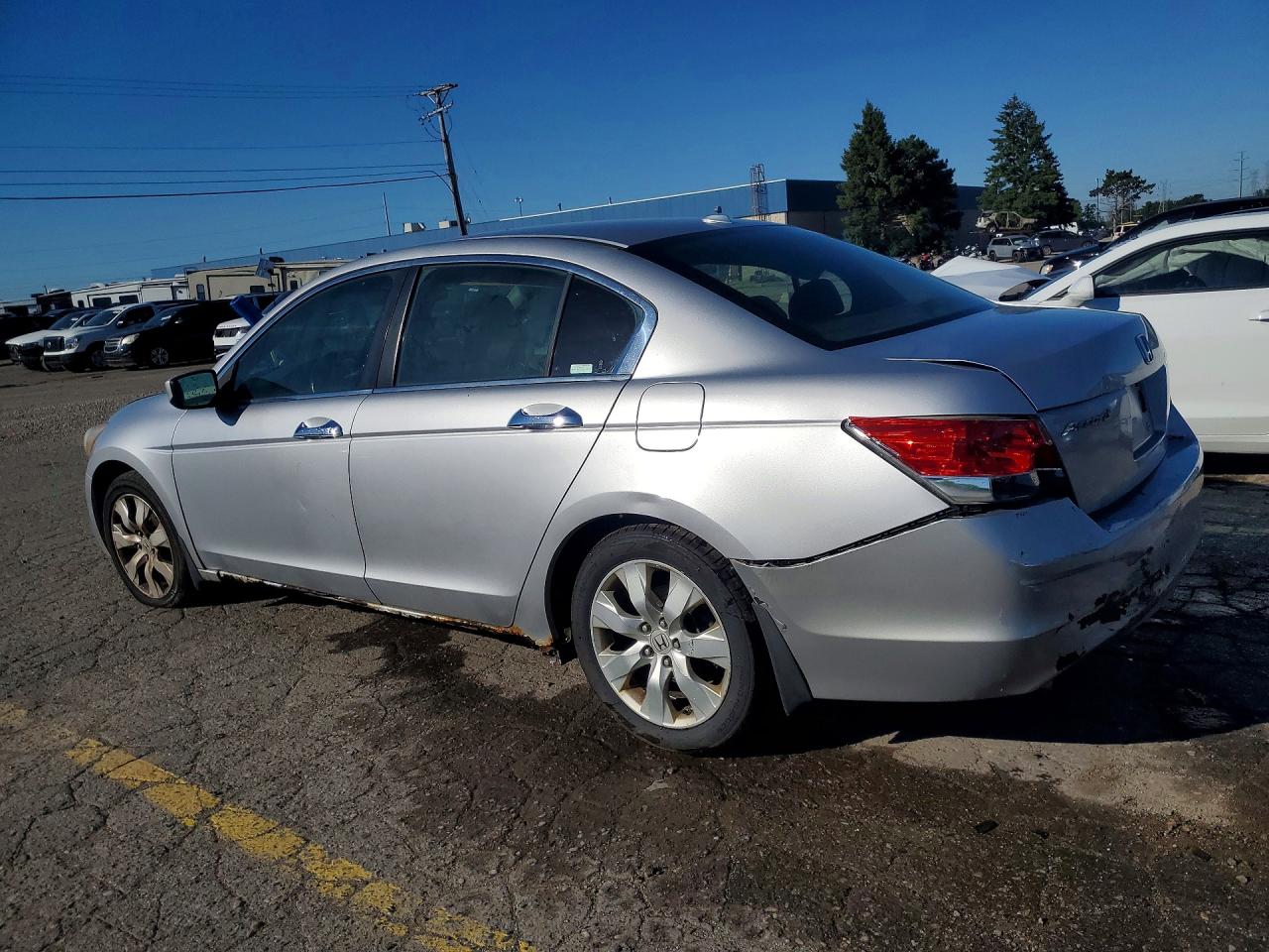 2009 Honda Accord Exl Silver vin: 1HGCP36879A005194