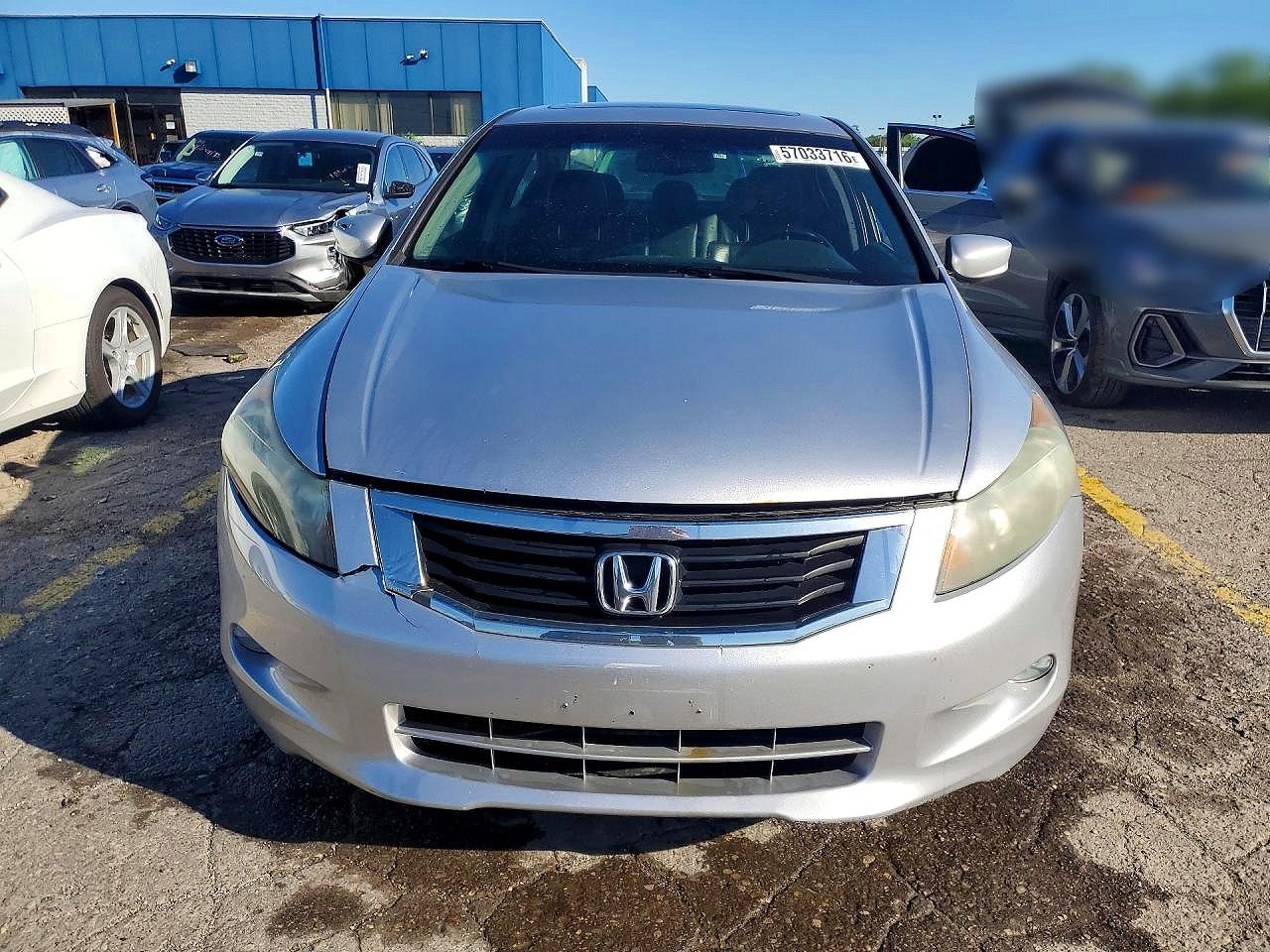 2009 Honda Accord Exl Silver vin: 1HGCP36879A005194