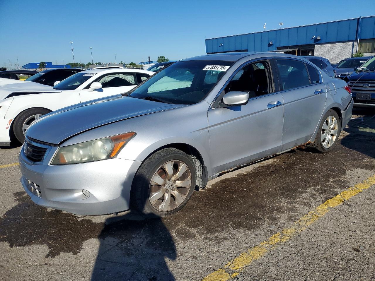 2009 Honda Accord Exl Серебряный vin: 1HGCP36879A005194