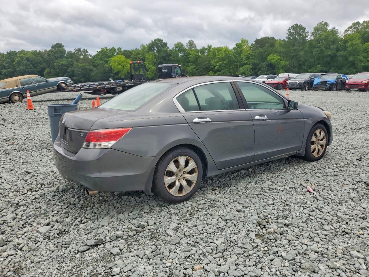 2009 Honda Accord Exl Серый vin: 1HGCP36879A013859