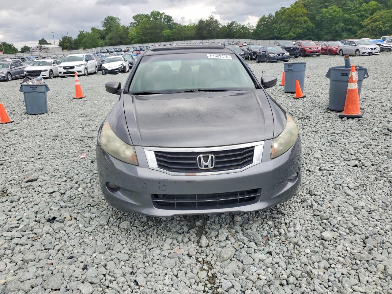 2009 Honda Accord Exl Серый vin: 1HGCP36879A013859