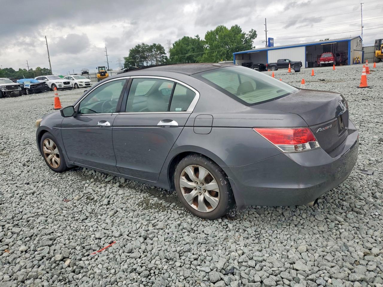 2009 Honda Accord Exl Серый vin: 1HGCP36879A013859