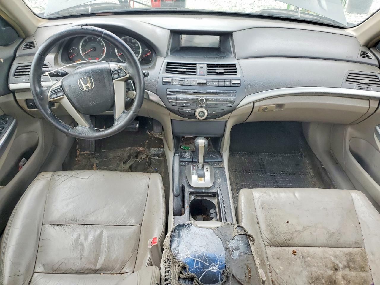 2009 Honda Accord Exl Серый vin: 1HGCP36879A013859