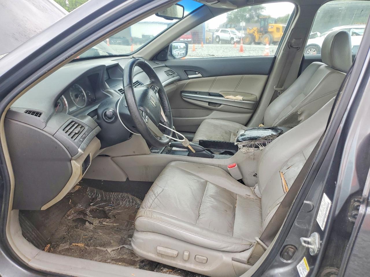 2009 Honda Accord Exl Серый vin: 1HGCP36879A013859