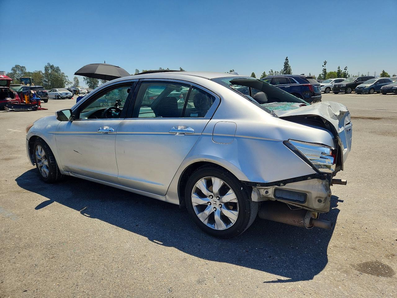 2009 Honda Accord Exl Серебряный vin: 1HGCP36879A018401