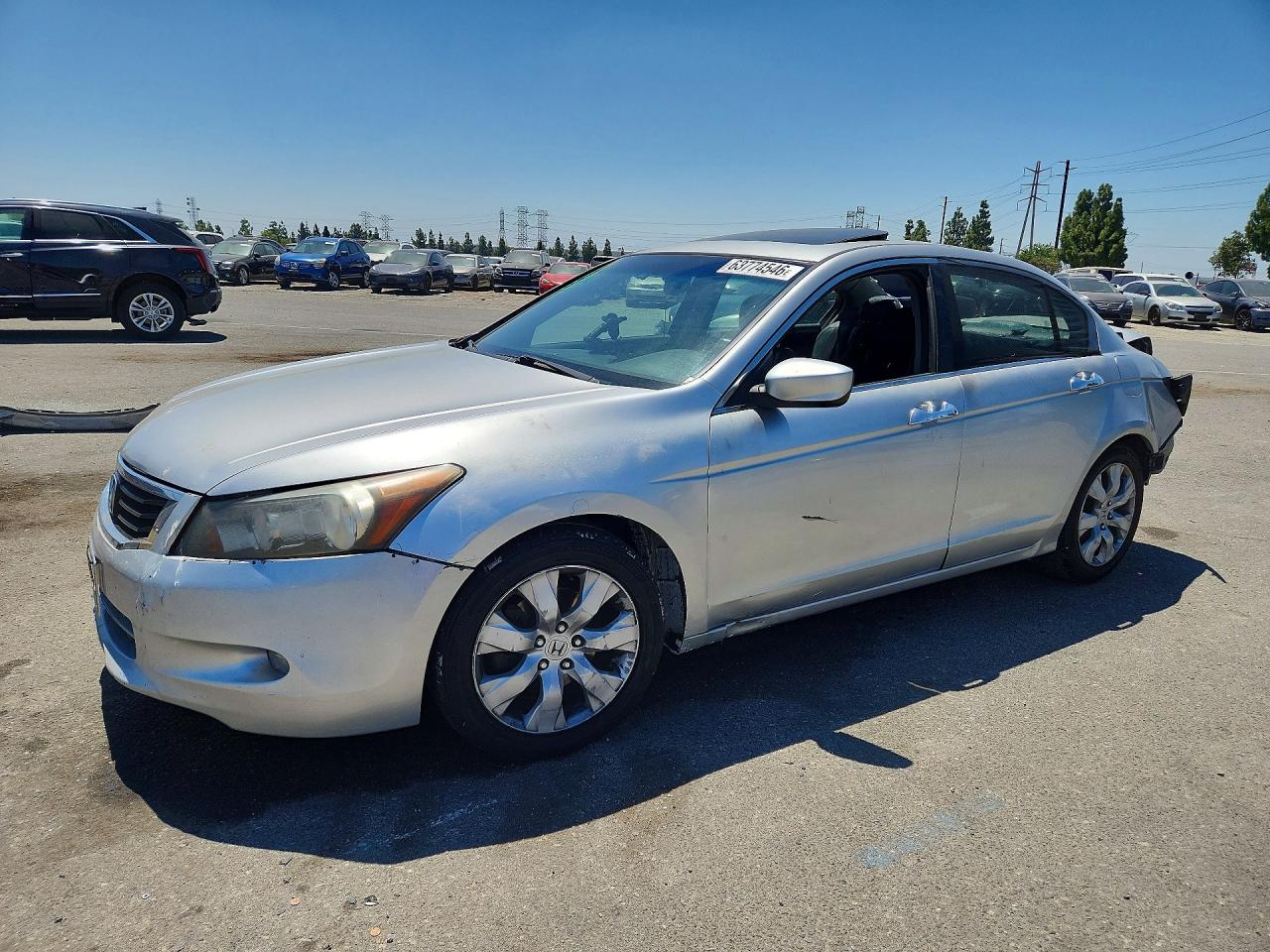 2009 Honda Accord Exl Серебряный vin: 1HGCP36879A018401