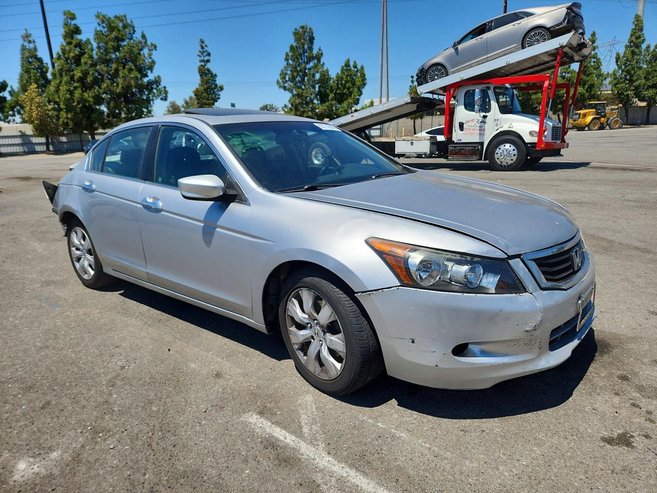 2009 Honda Accord Exl Серебряный vin: 1HGCP36879A018401