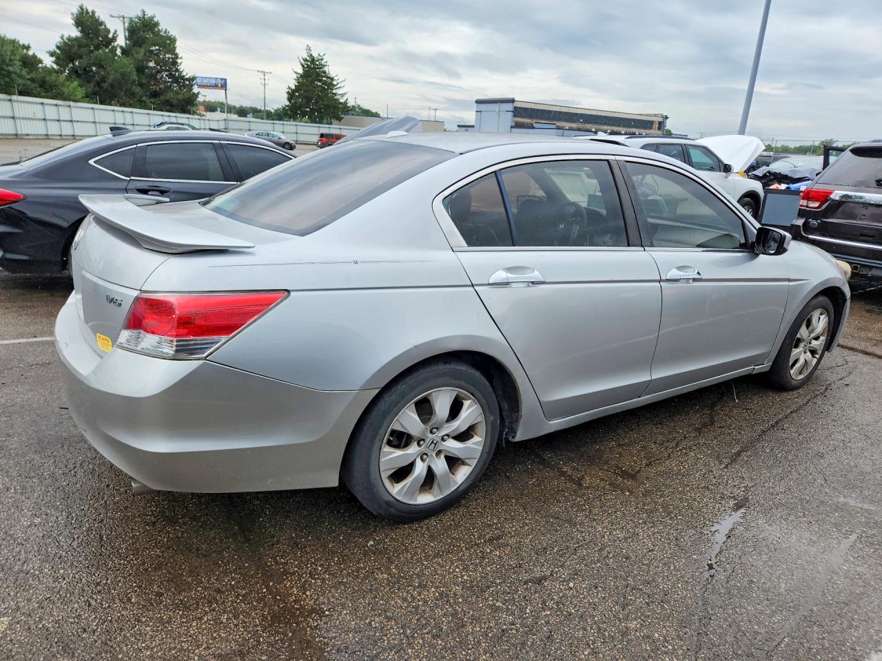 2009 Honda Accord Exl Silver vin: 1HGCP36879A021105