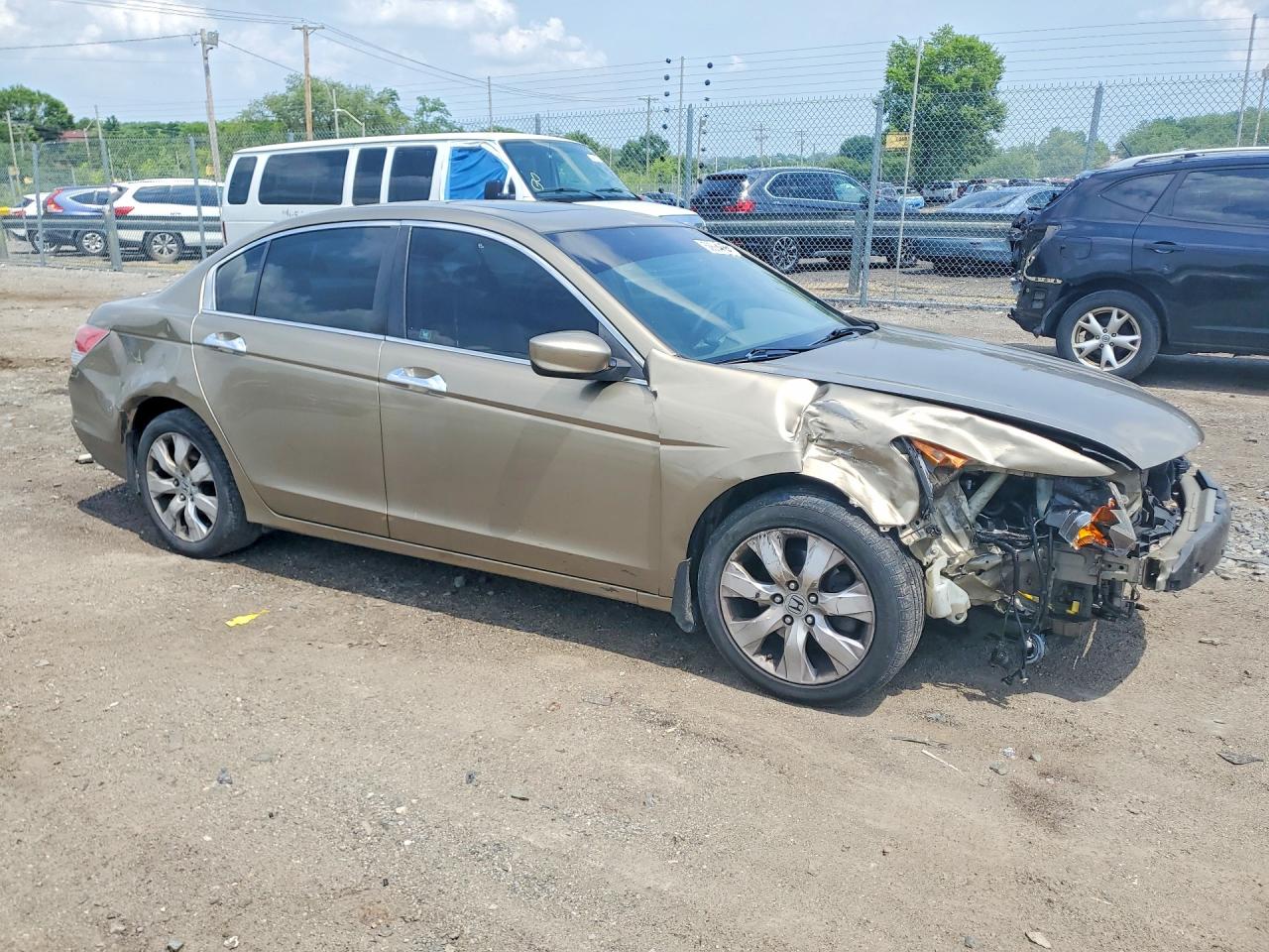 2009 Honda Accord Exl Gold vin: 1HGCP36879A022030