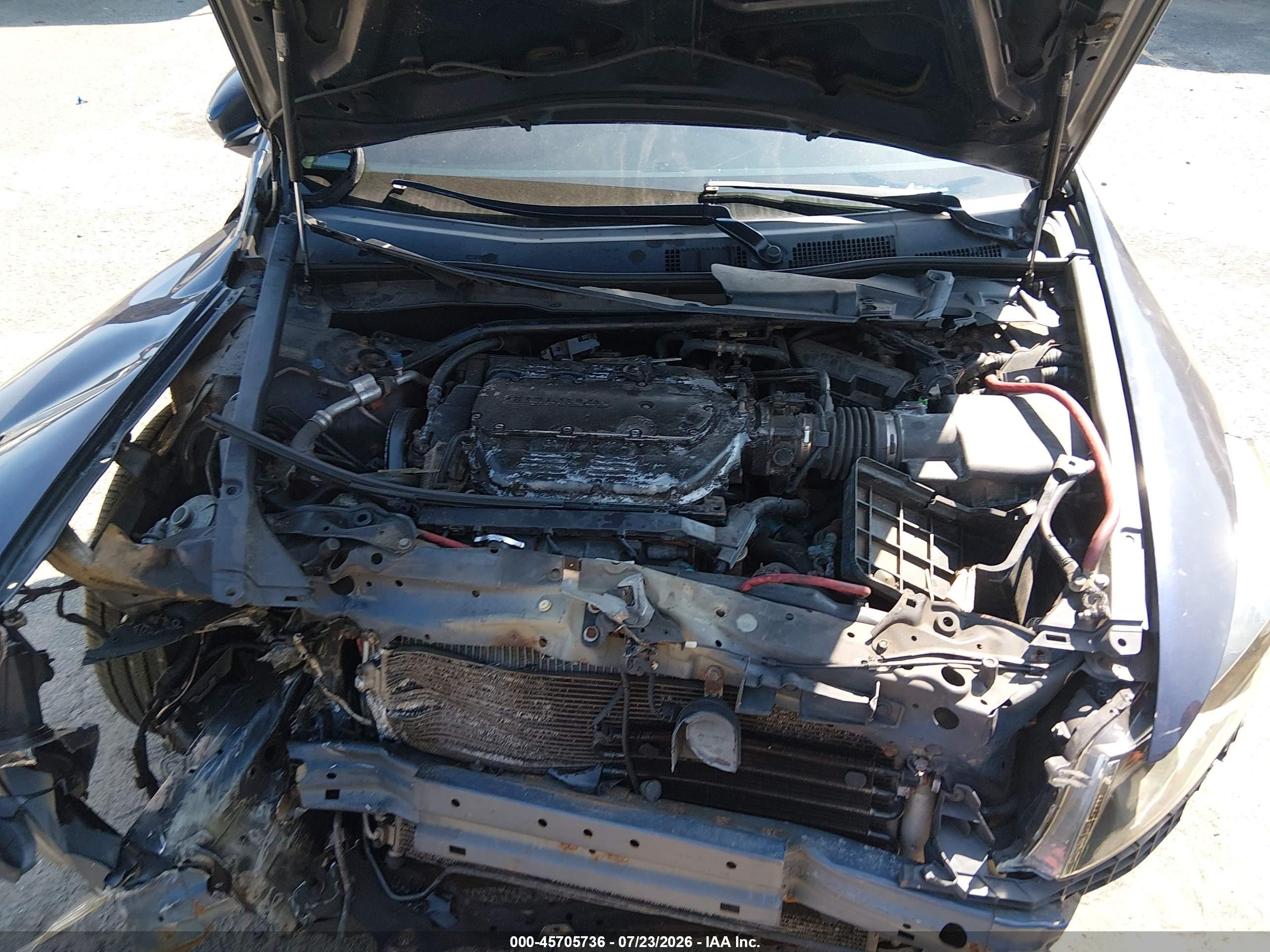2009 Honda Accord 3.5 Ex-l Blue vin: 1HGCP36879A050913