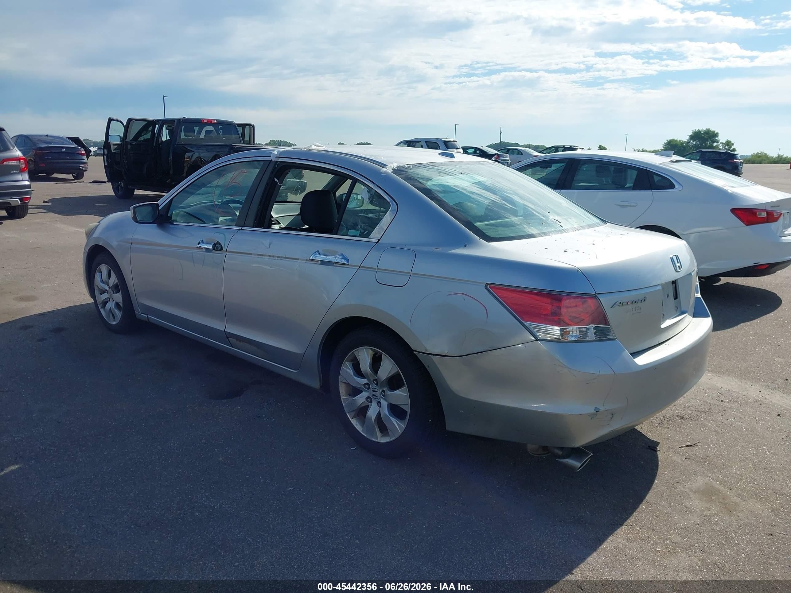 2009 Honda Accord 3.5 Ex-l Silver vin: 1HGCP36879A051317