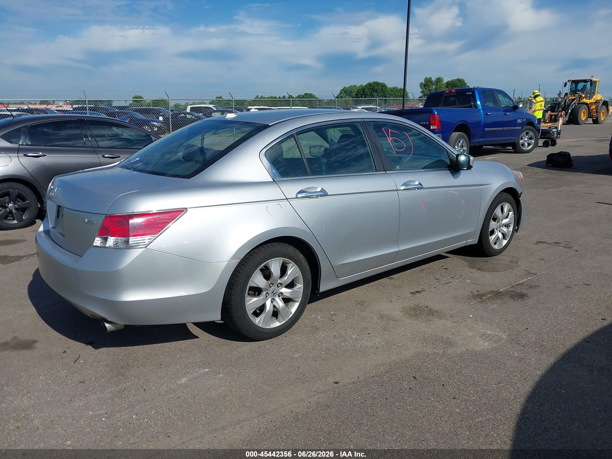 2009 Honda Accord 3.5 Ex-l Silver vin: 1HGCP36879A051317