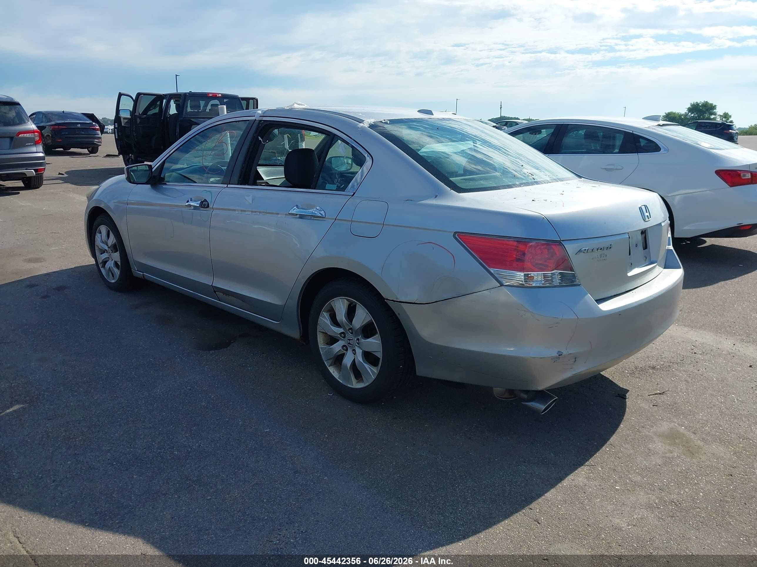 2009 Honda Accord 3.5 Ex-l Silver vin: 1HGCP36879A051317