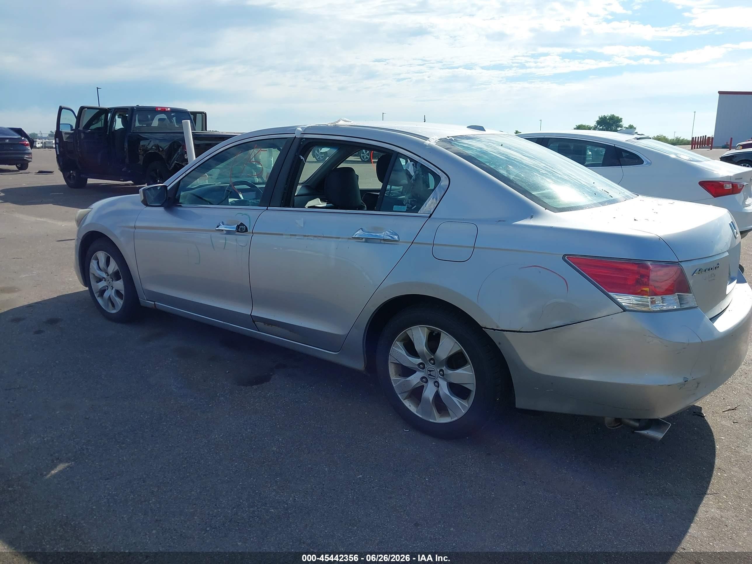 2009 Honda Accord 3.5 Ex-l Silver vin: 1HGCP36879A051317