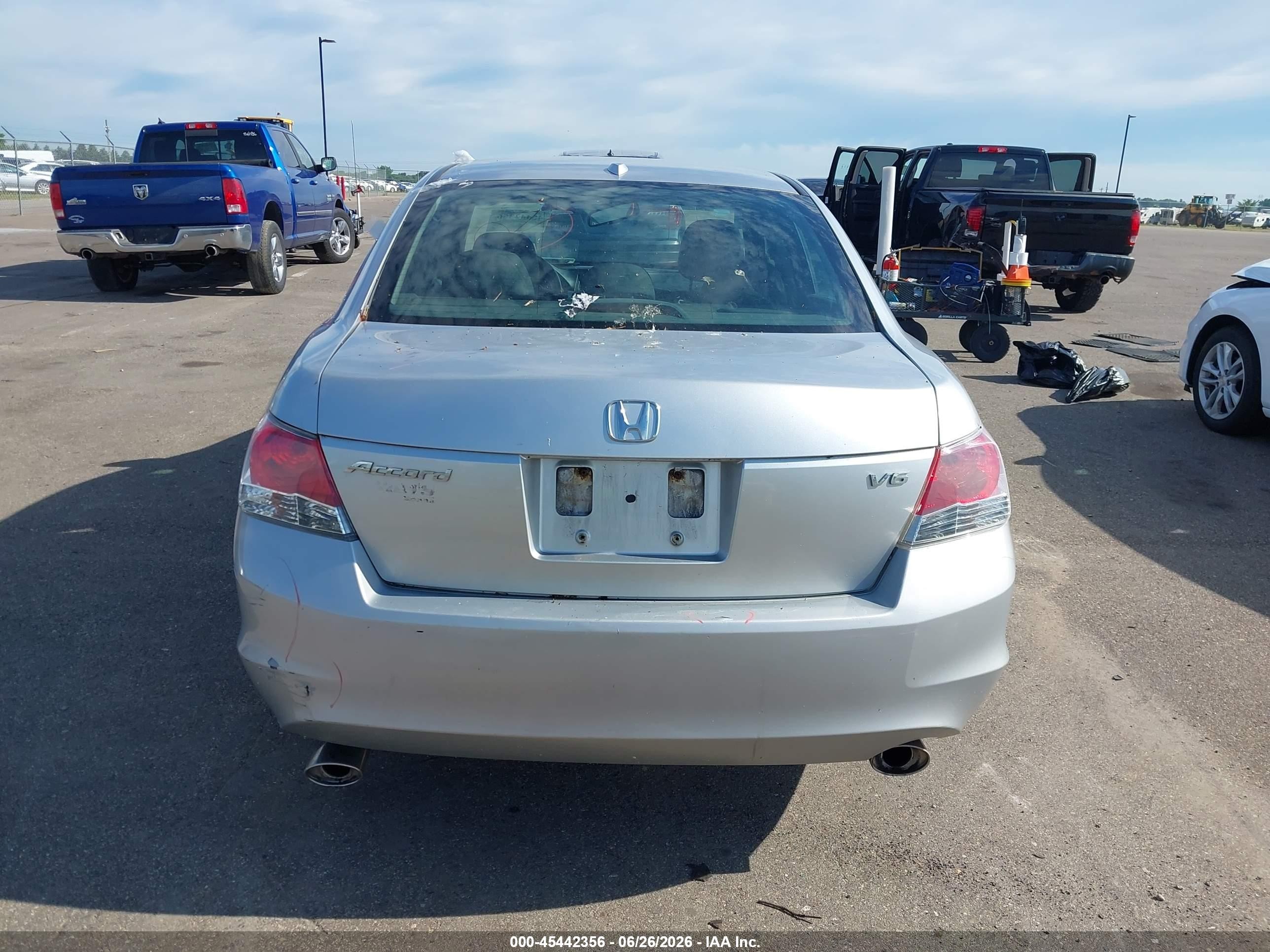 2009 Honda Accord 3.5 Ex-l Silver vin: 1HGCP36879A051317