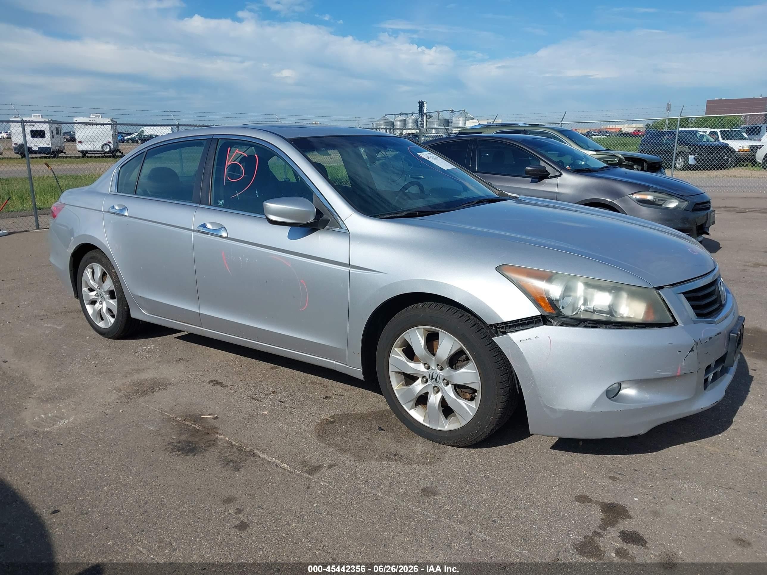 2009 Honda Accord 3.5 Ex-l Silver vin: 1HGCP36879A051317