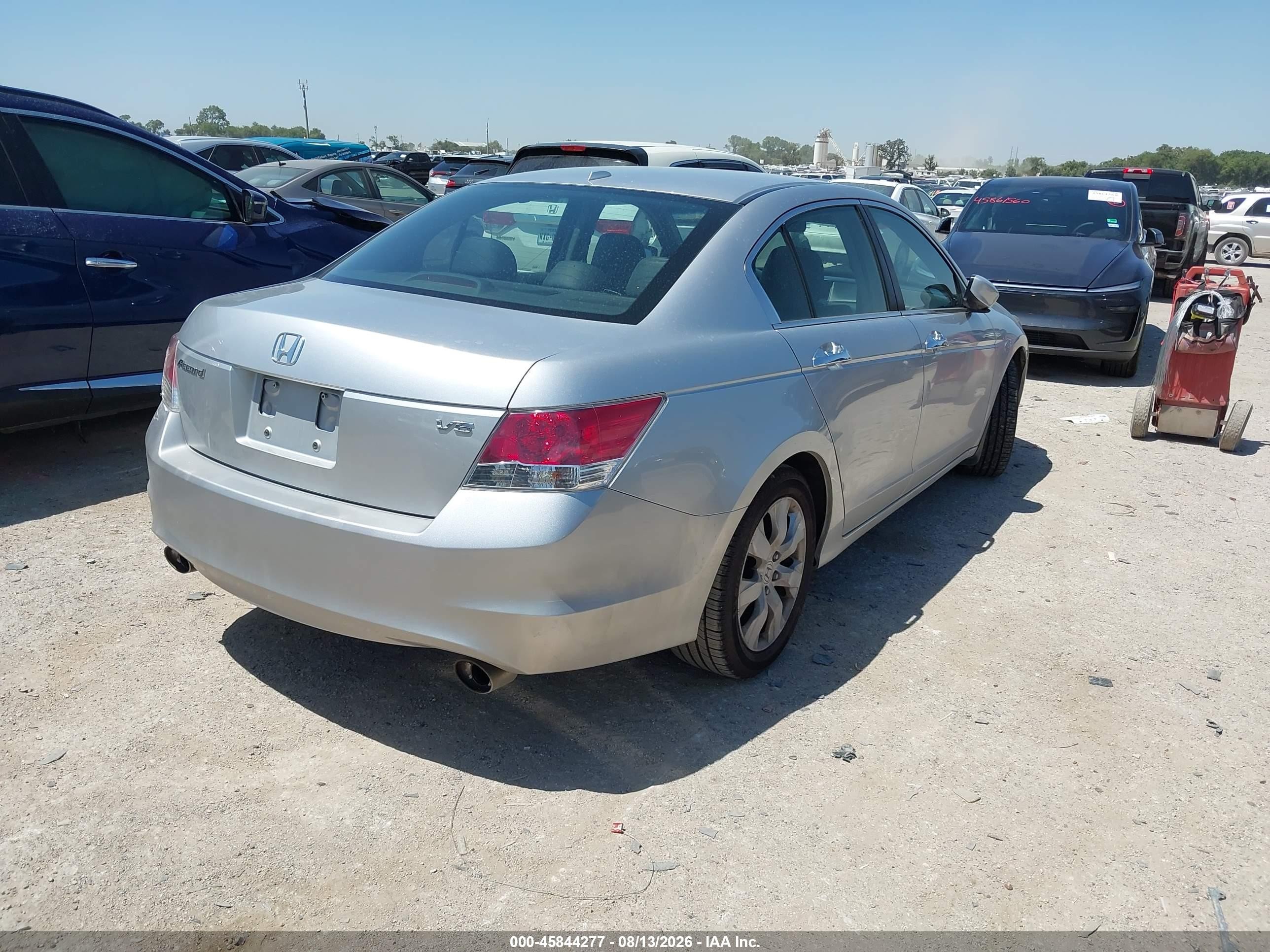 2009 Honda Accord 3.5 Ex-l Silver vin: 1HGCP36879A801976