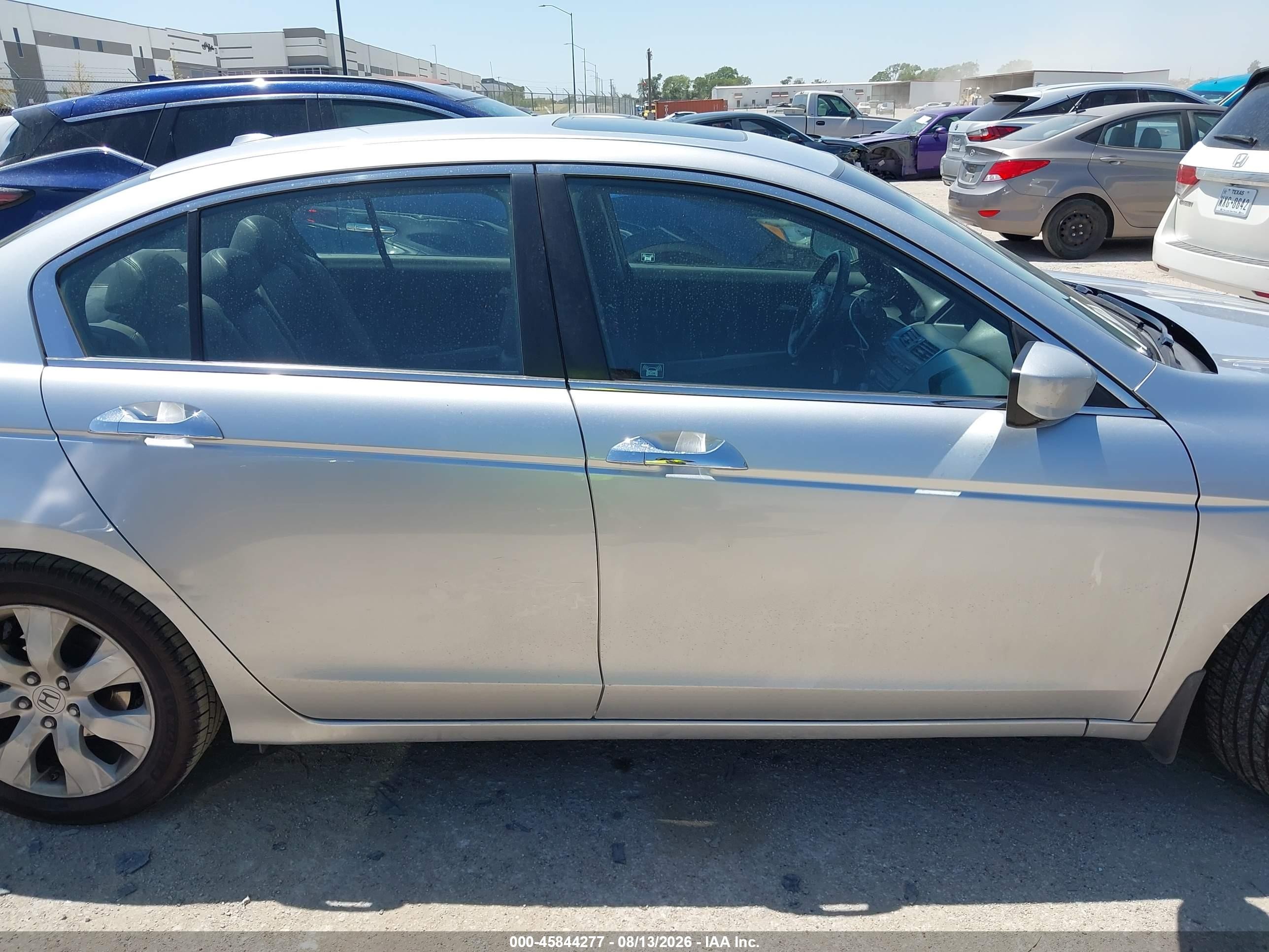 2009 Honda Accord 3.5 Ex-l Silver vin: 1HGCP36879A801976