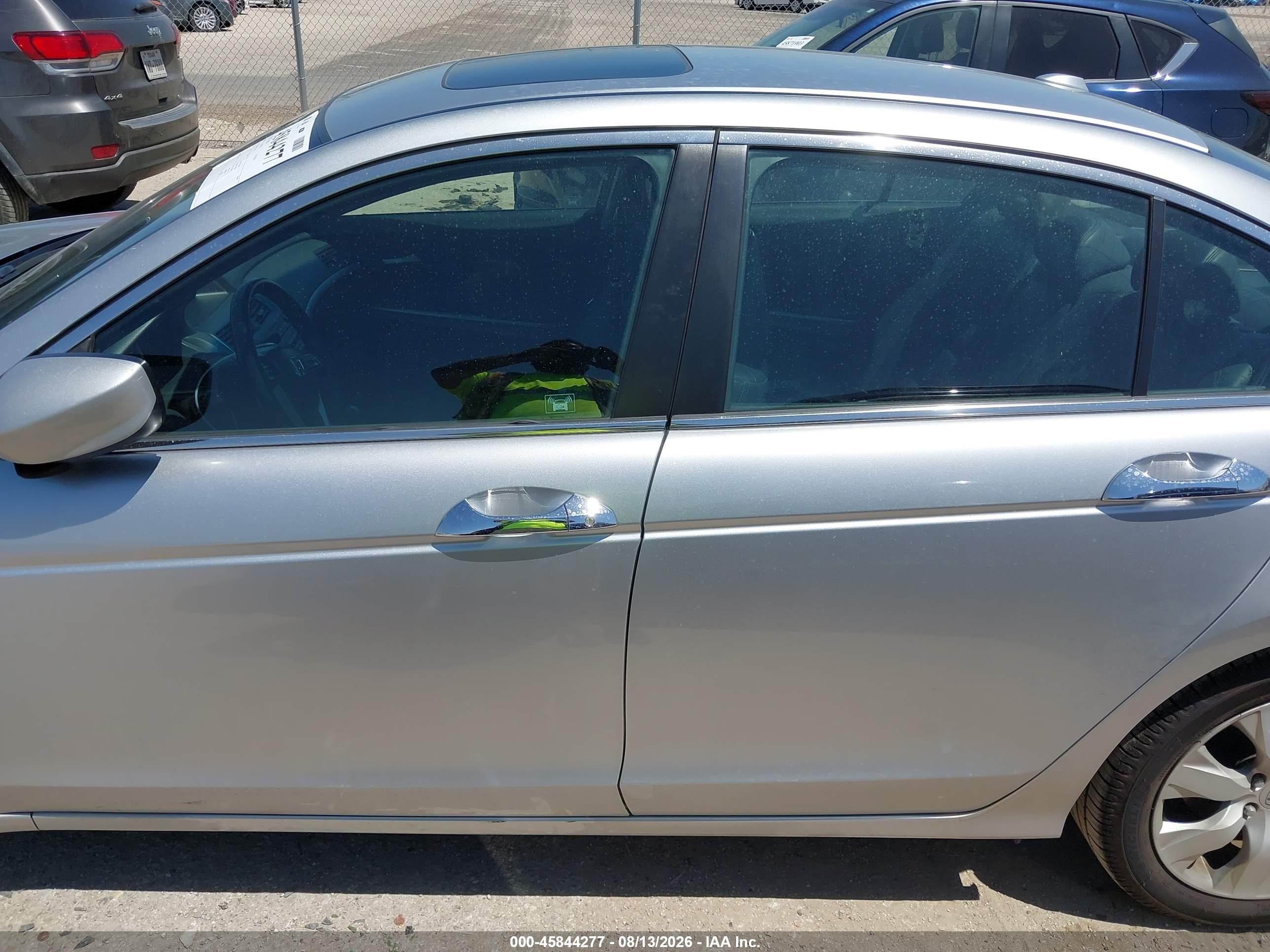 2009 Honda Accord 3.5 Ex-l Silver vin: 1HGCP36879A801976