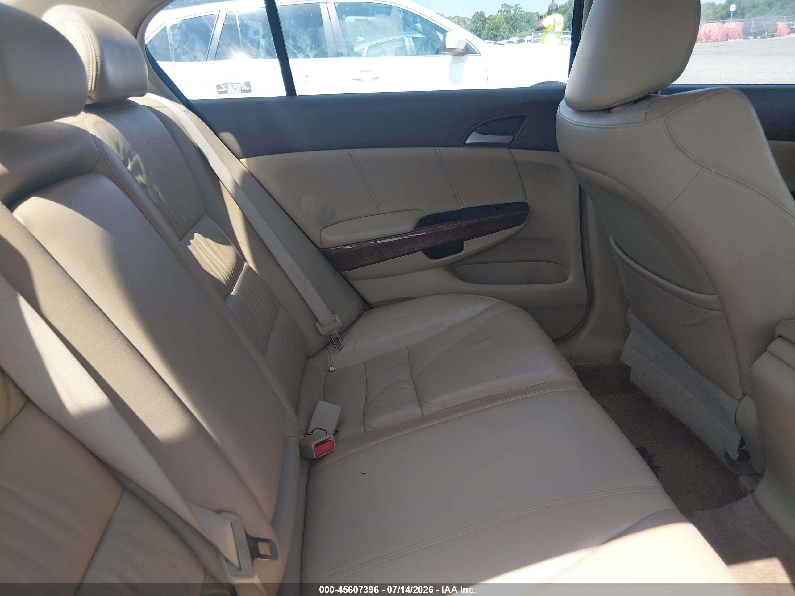 2008 Honda Accord 3.5 Ex-l Black vin: 1HGCP36888A004540