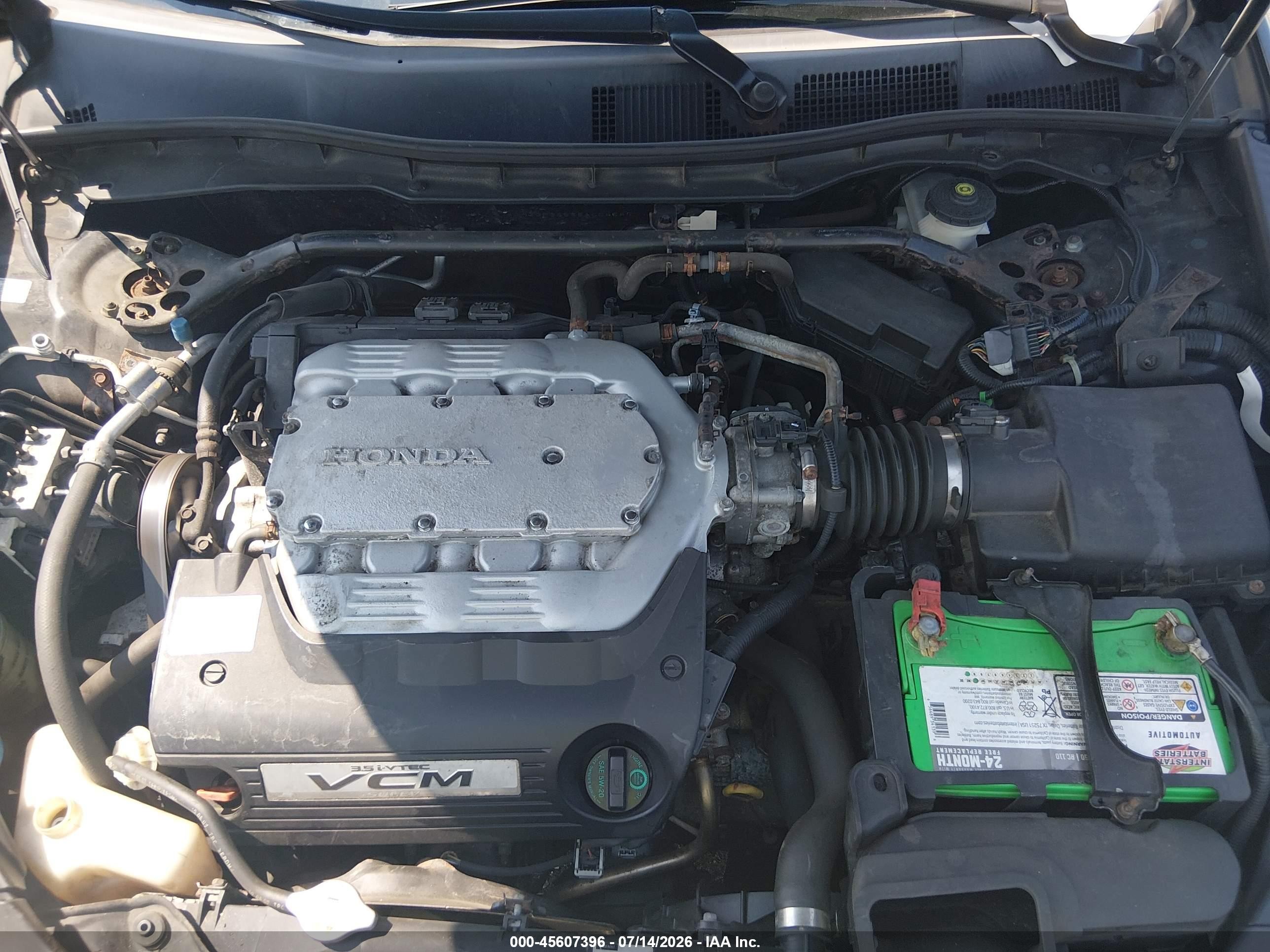 2008 Honda Accord 3.5 Ex-l Black vin: 1HGCP36888A004540
