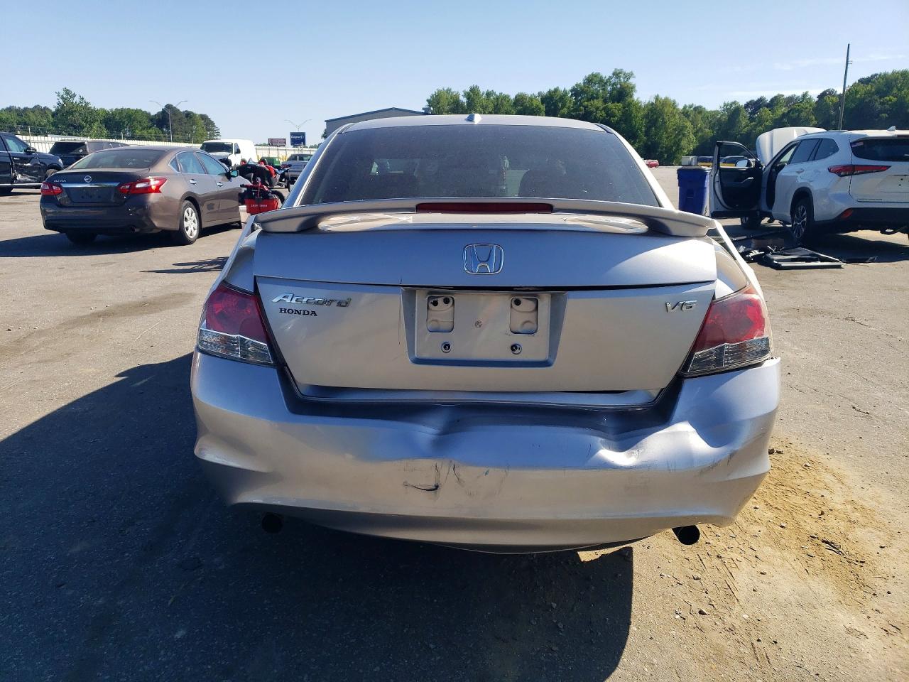 2008 Honda Accord Exl Серебряный vin: 1HGCP36888A008135