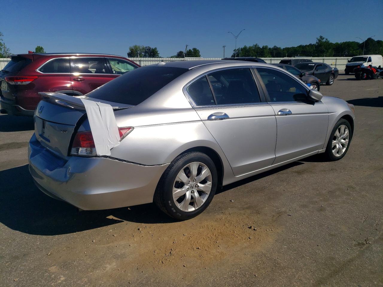 2008 Honda Accord Exl Серебряный vin: 1HGCP36888A008135