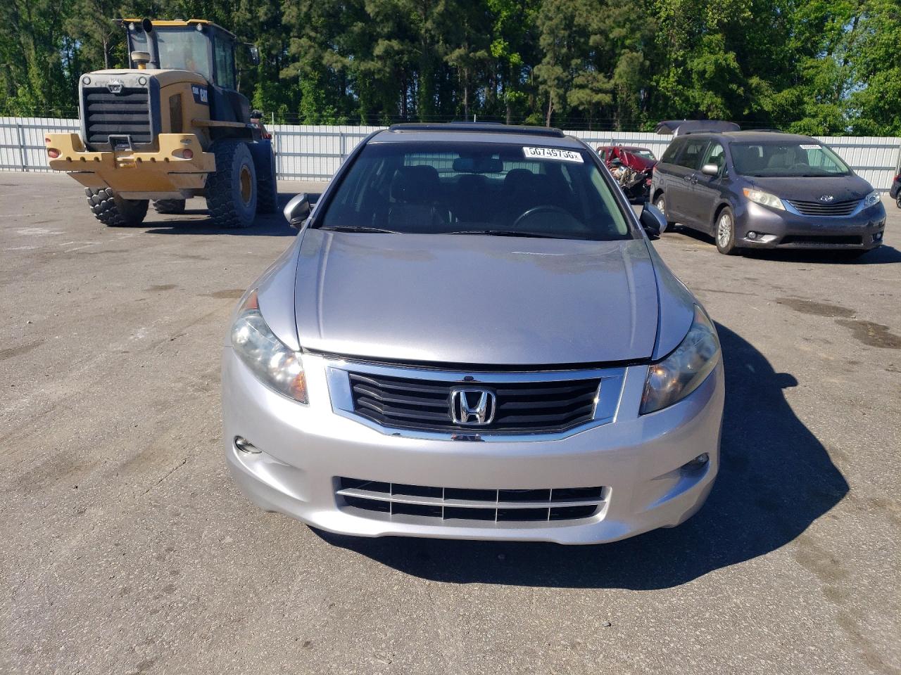 2008 Honda Accord Exl Серебряный vin: 1HGCP36888A008135