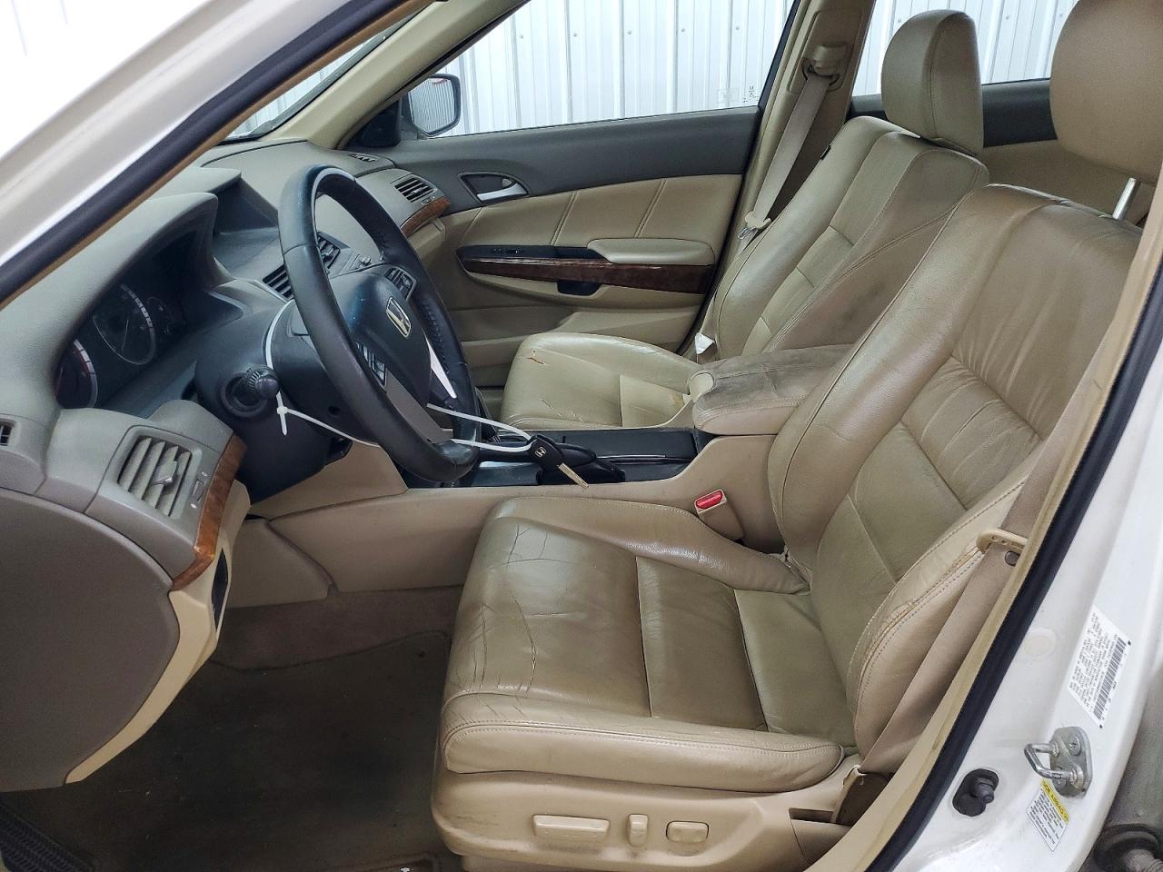 2008 Honda Accord Exl Белый vin: 1HGCP36888A010578