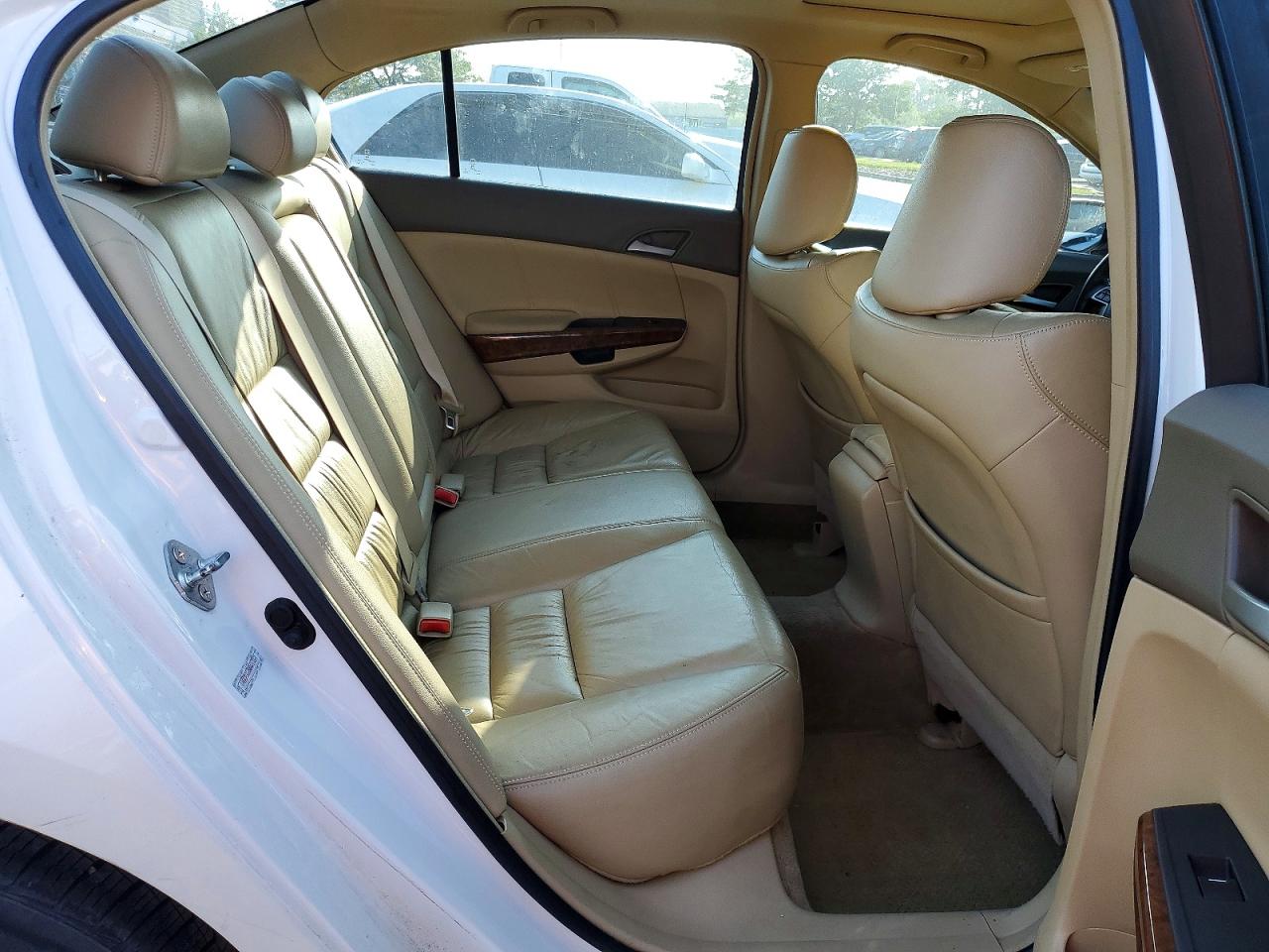 2008 Honda Accord Exl White vin: 1HGCP36888A013321