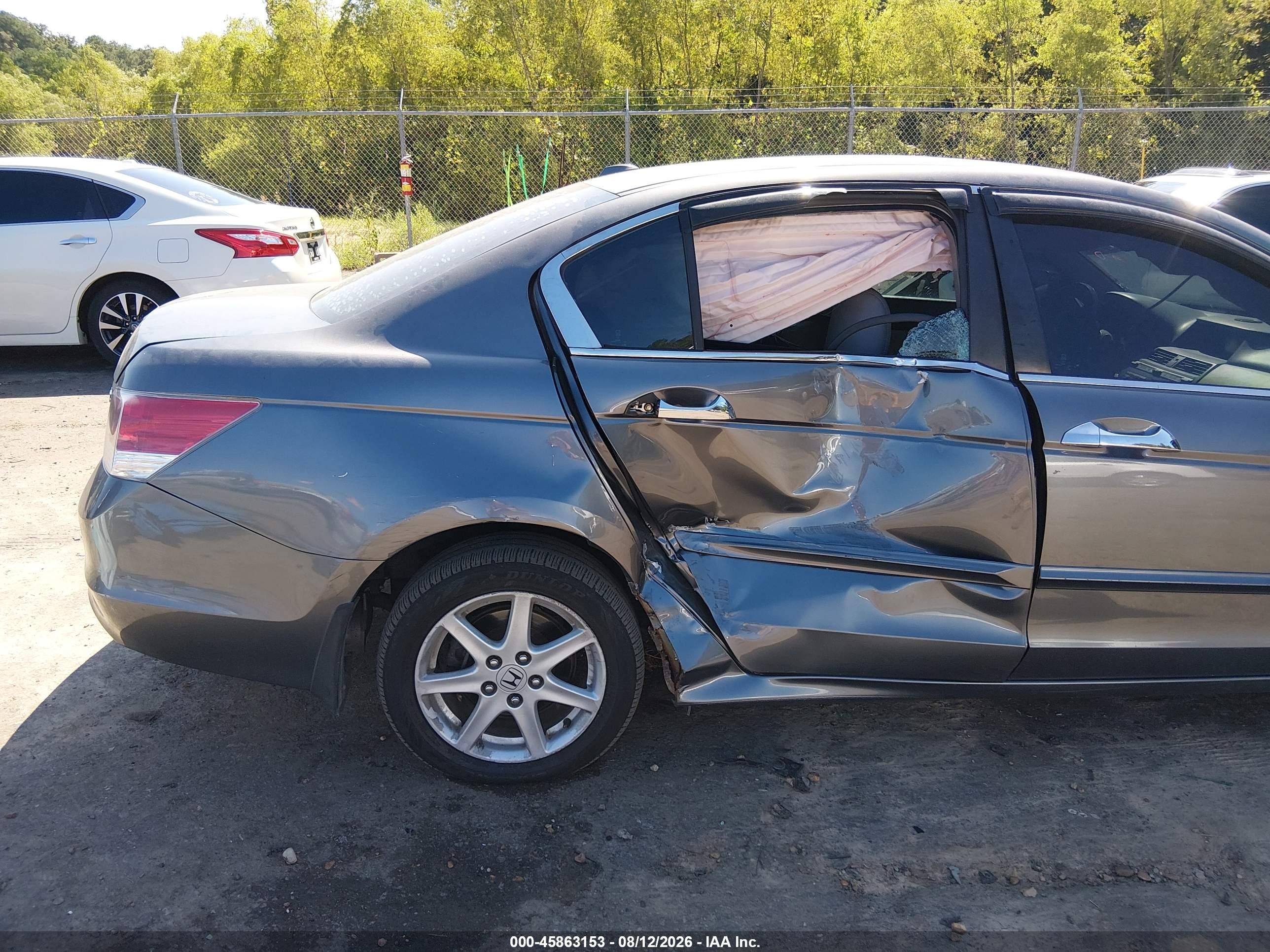 2008 Honda Accord 3.5 Ex-l Gray vin: 1HGCP36888A030152