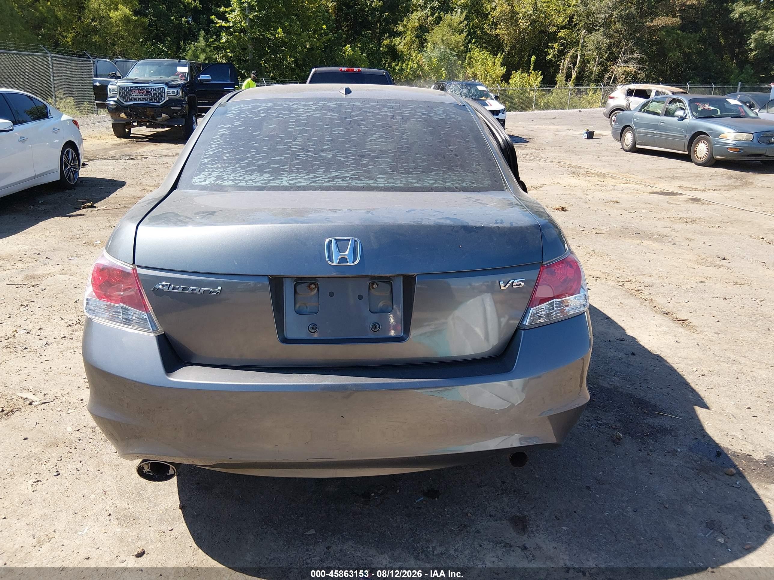 2008 Honda Accord 3.5 Ex-l Gray vin: 1HGCP36888A030152
