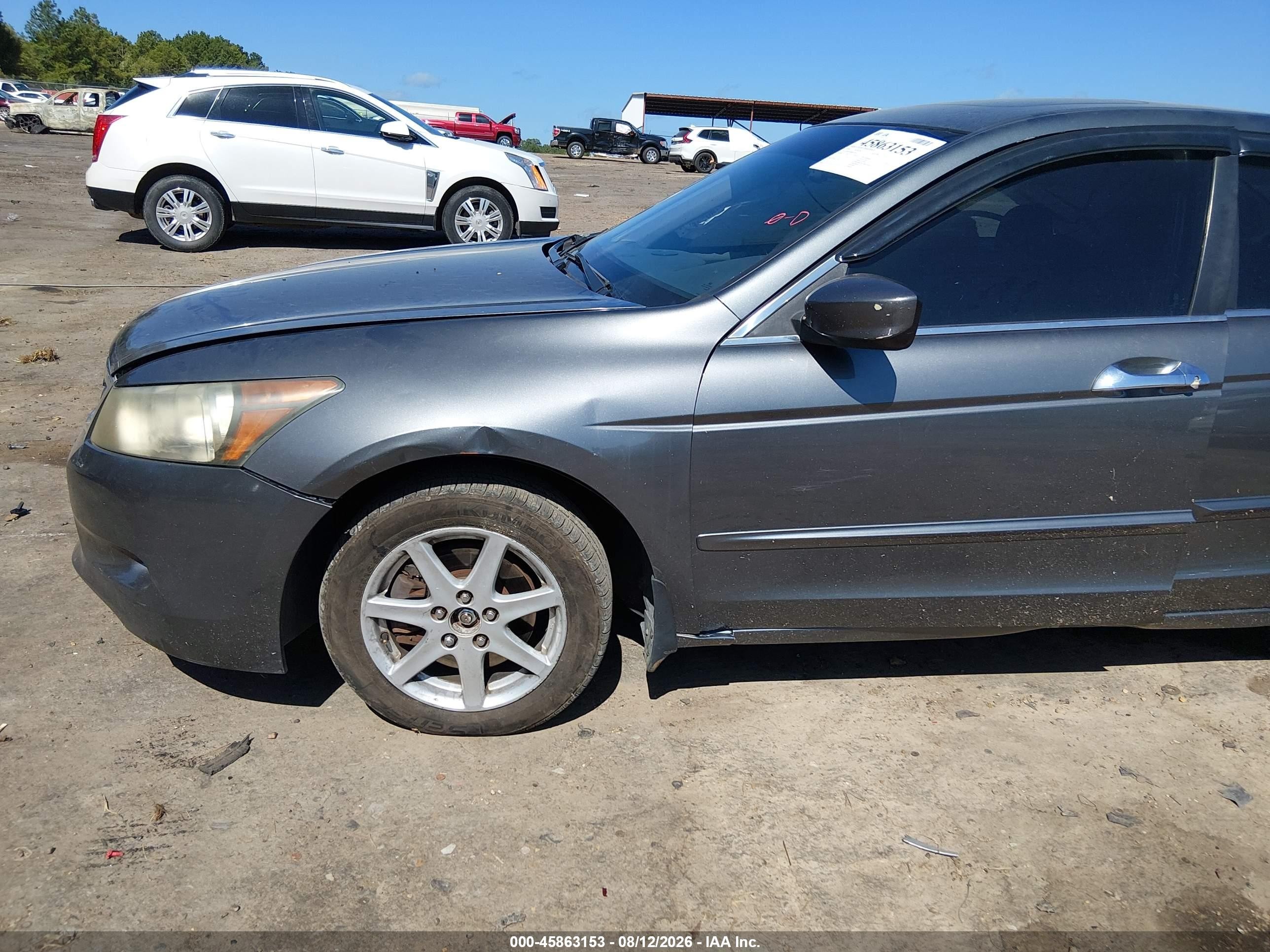 2008 Honda Accord 3.5 Ex-l Gray vin: 1HGCP36888A030152
