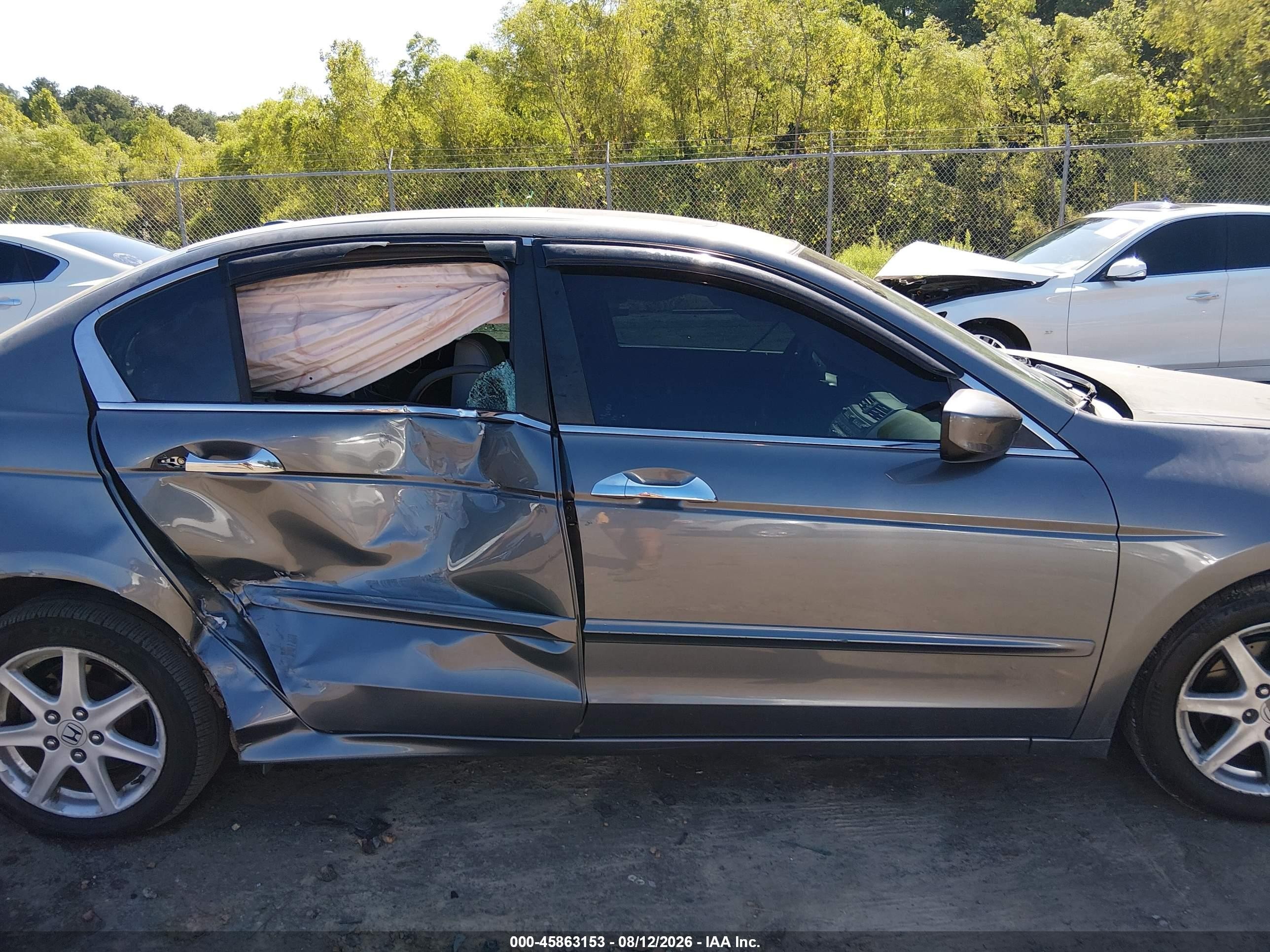 2008 Honda Accord 3.5 Ex-l Gray vin: 1HGCP36888A030152