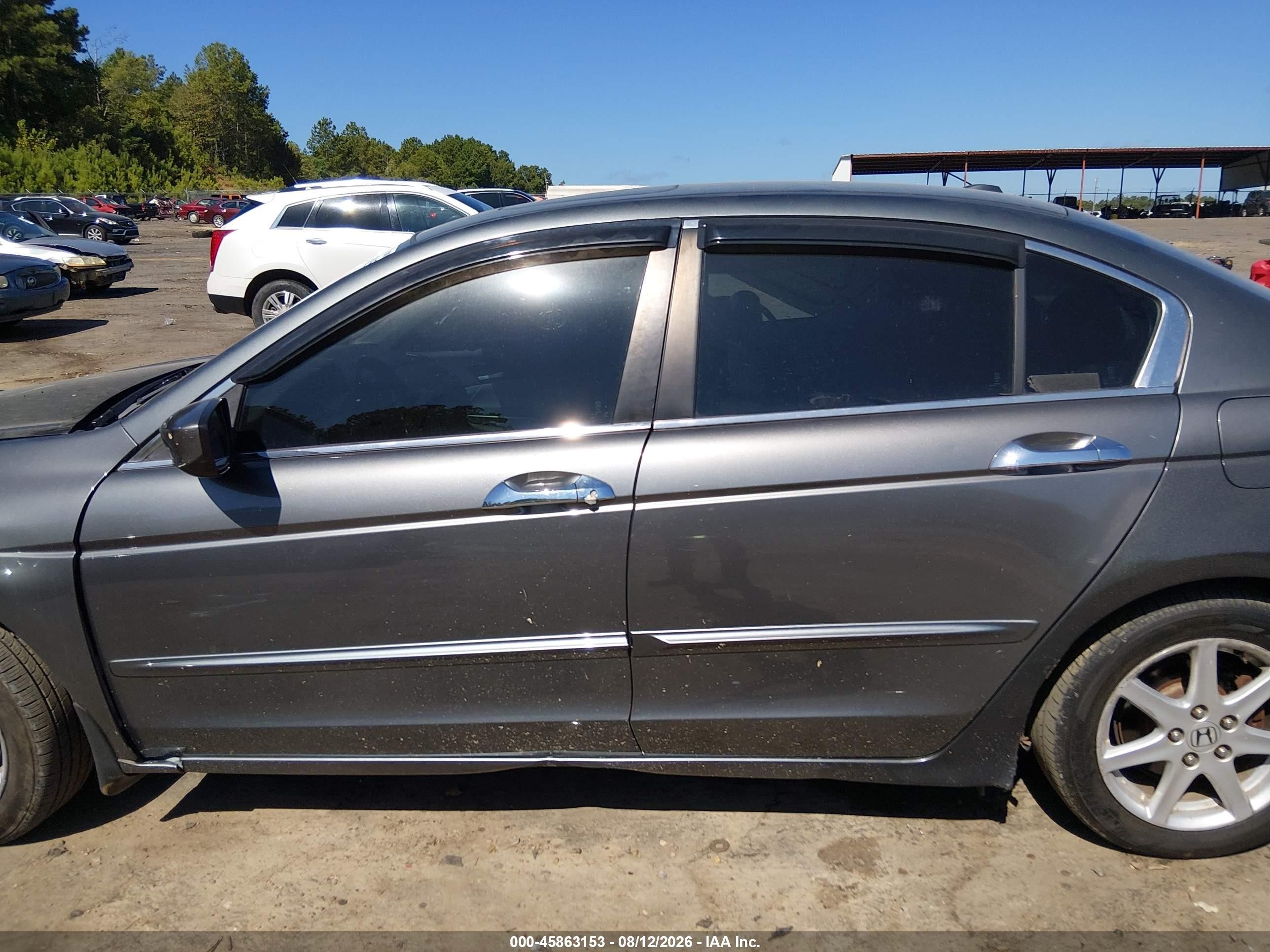 2008 Honda Accord 3.5 Ex-l Gray vin: 1HGCP36888A030152