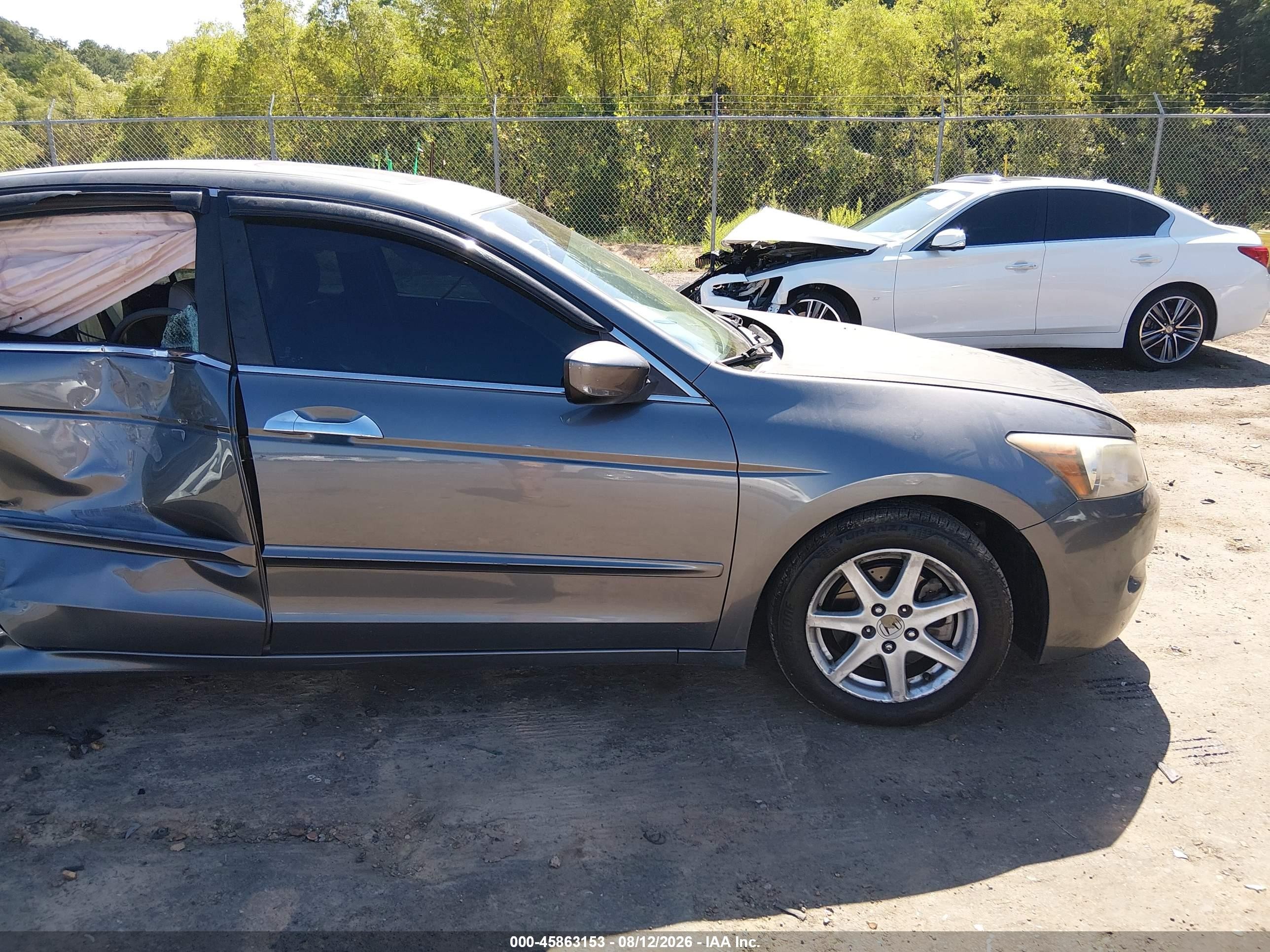 2008 Honda Accord 3.5 Ex-l Gray vin: 1HGCP36888A030152