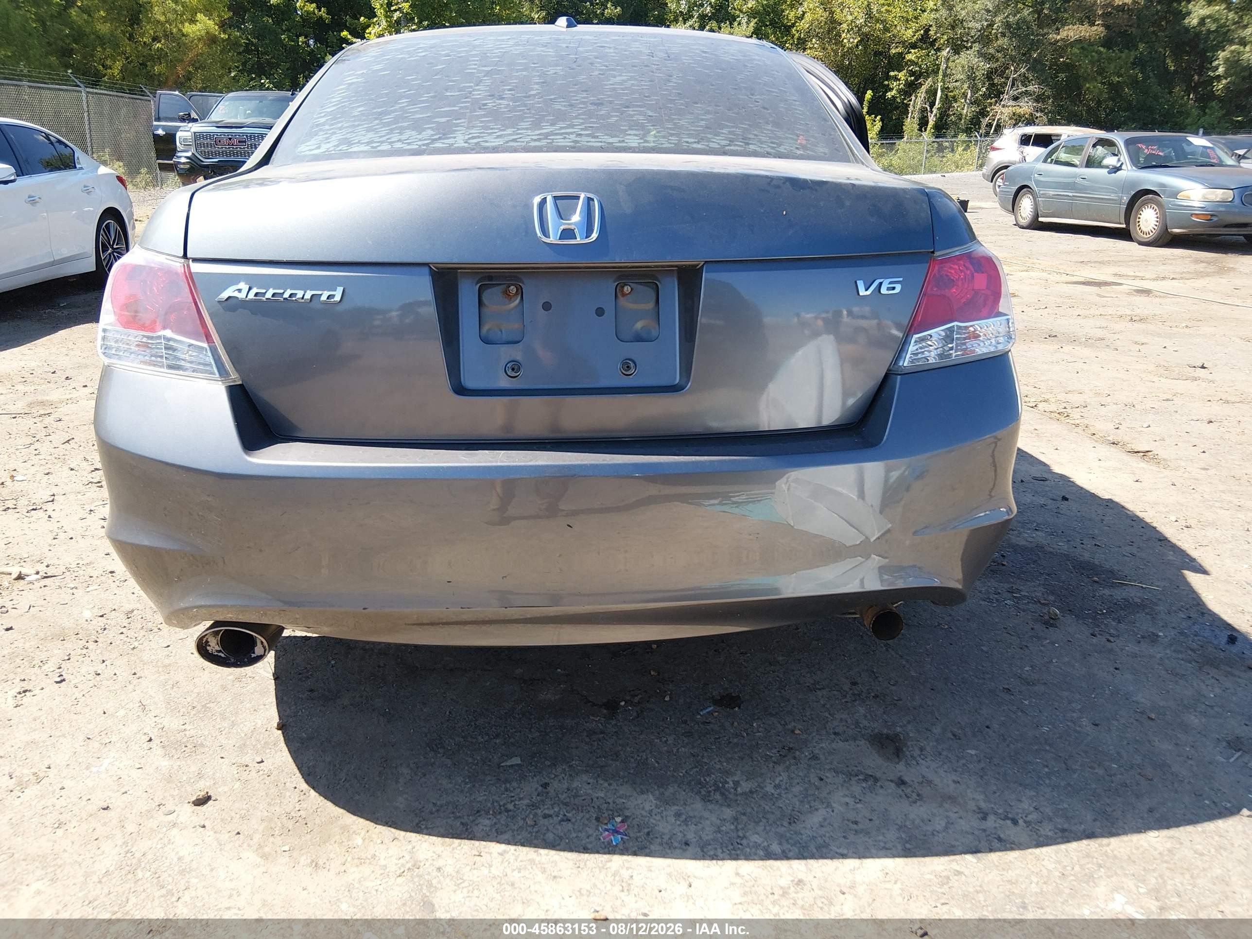 2008 Honda Accord 3.5 Ex-l Gray vin: 1HGCP36888A030152