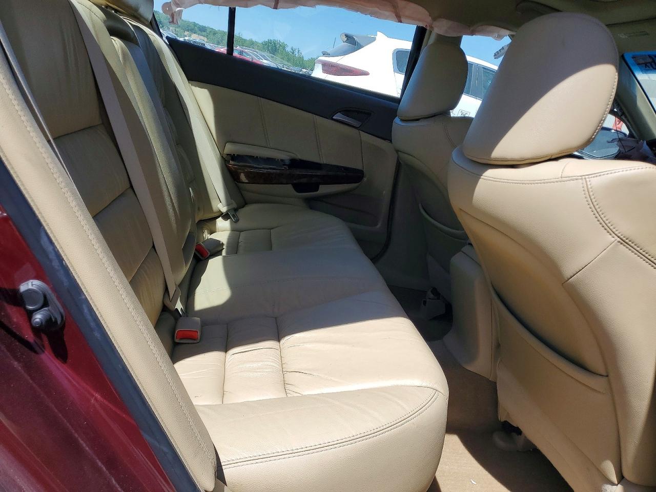 2008 Honda Accord Exl Бордовый vin: 1HGCP36888A030975