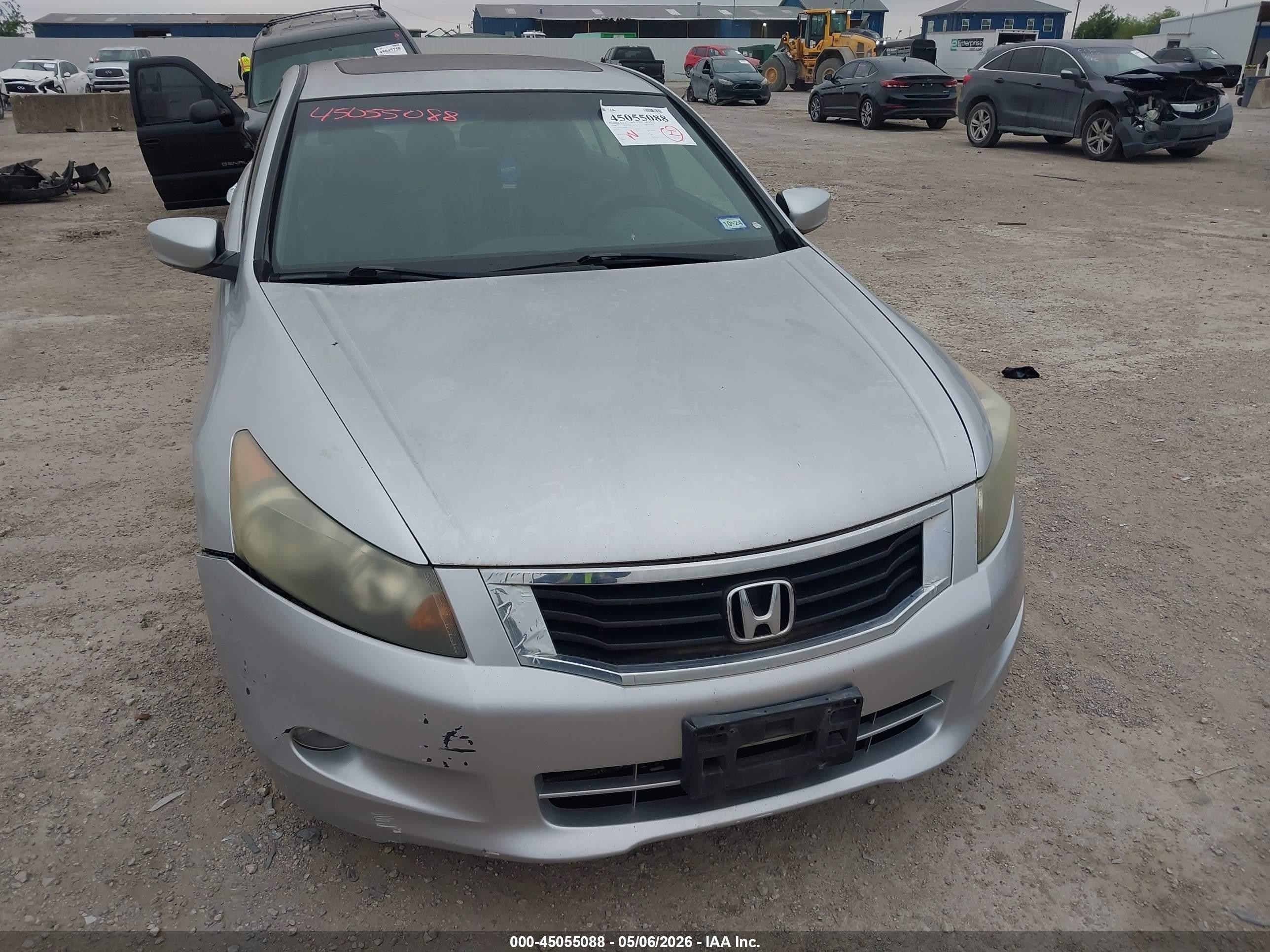 2008 Honda Accord 3.5 Ex-l Gray vin: 1HGCP36888A033147