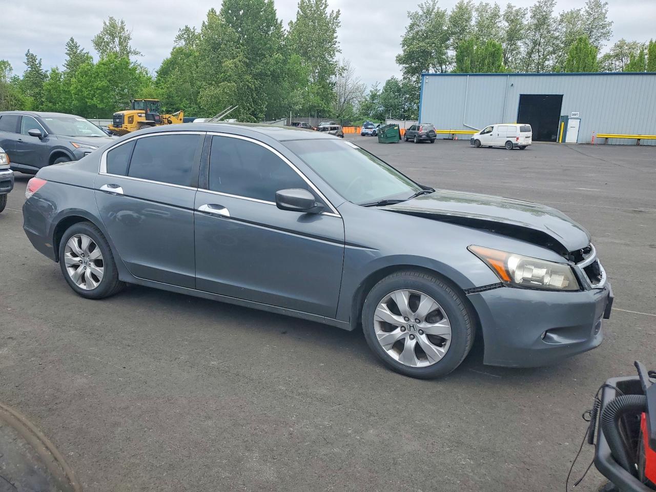 2008 Honda Accord Exl Gray vin: 1HGCP36888A035948