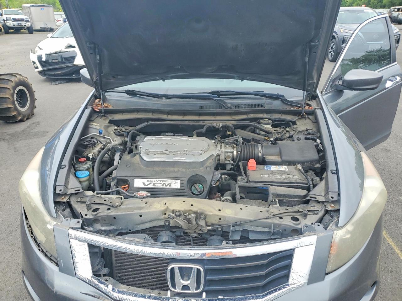 2008 Honda Accord Exl Gray vin: 1HGCP36888A035948