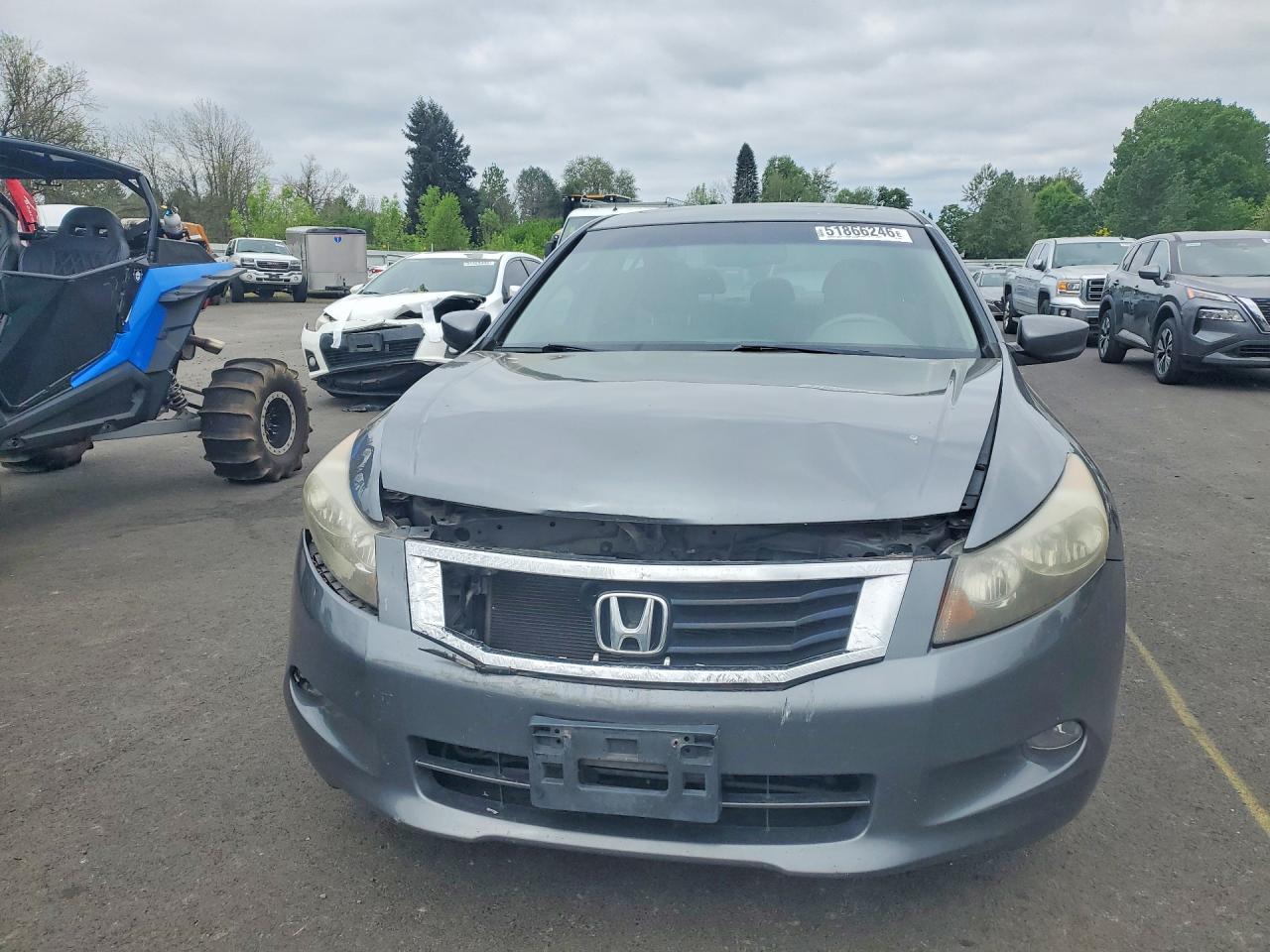 2008 Honda Accord Exl Gray vin: 1HGCP36888A035948