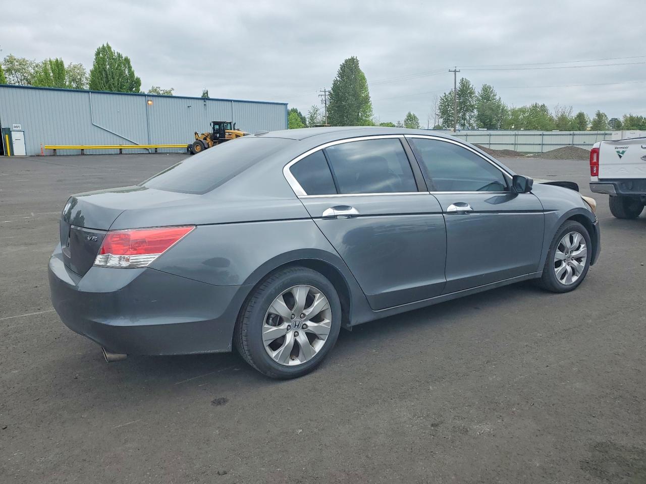 2008 Honda Accord Exl Gray vin: 1HGCP36888A035948