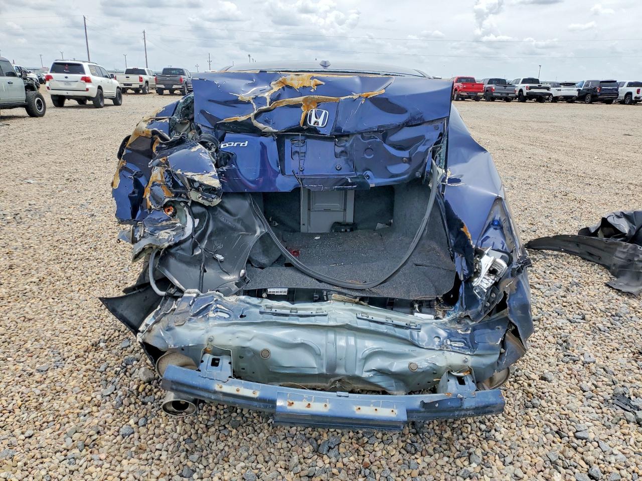 2008 Honda Accord Exl Blue vin: 1HGCP36888A052653