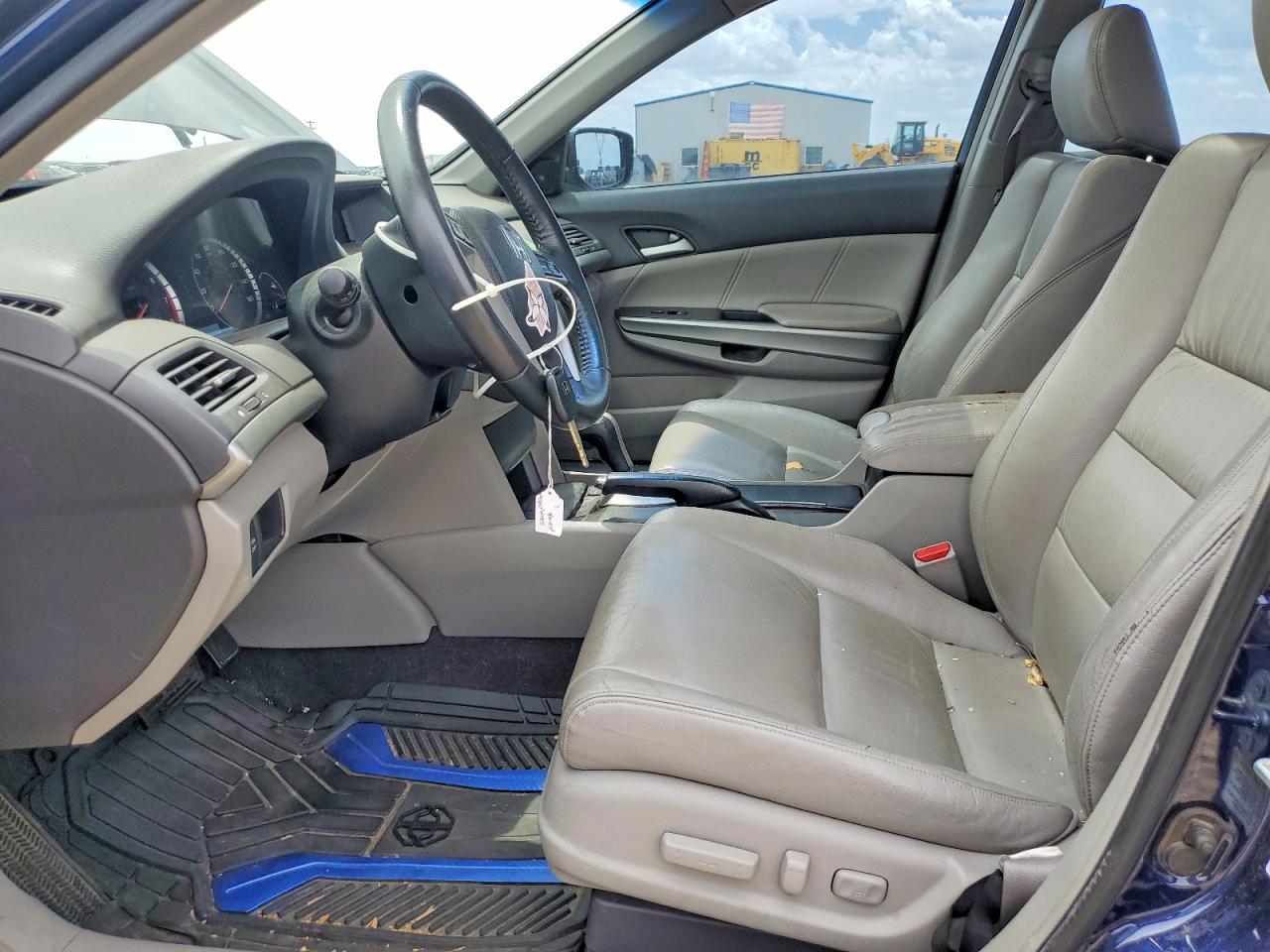 2008 Honda Accord Exl Blue vin: 1HGCP36888A052653