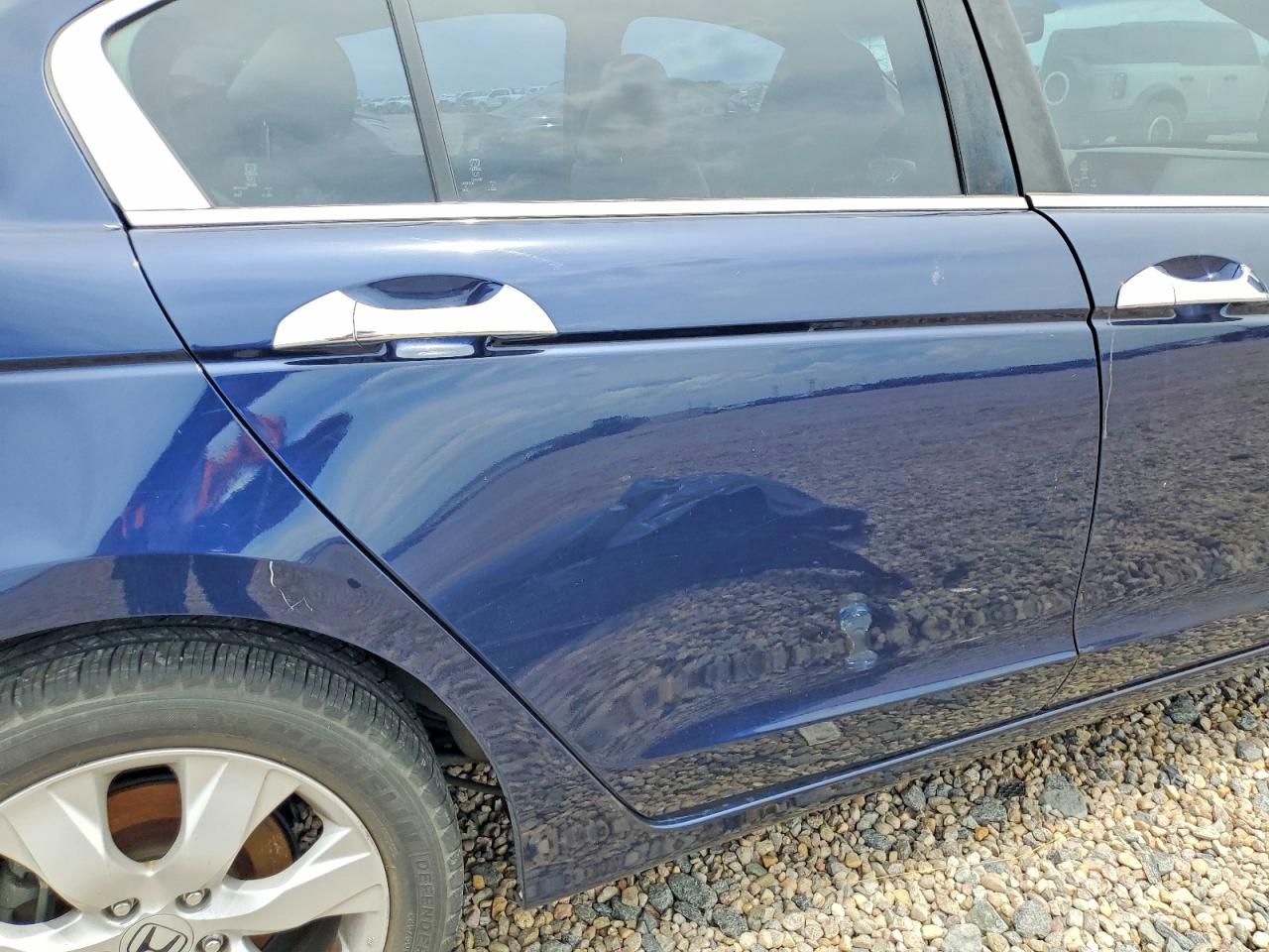2008 Honda Accord Exl Blue vin: 1HGCP36888A052653